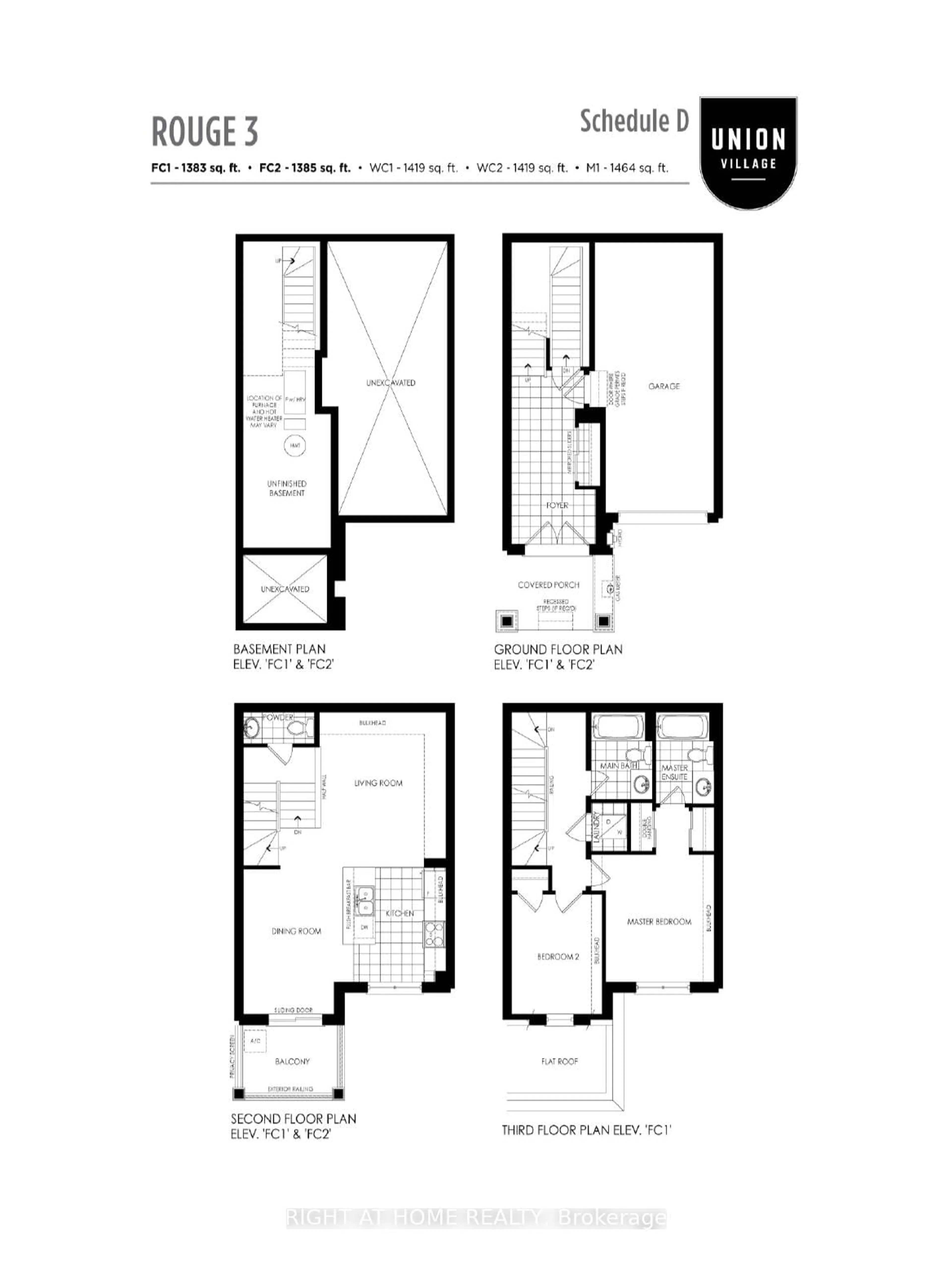 Floor plan for 88 William Shearn Cres, Markham Ontario L6C 3J4