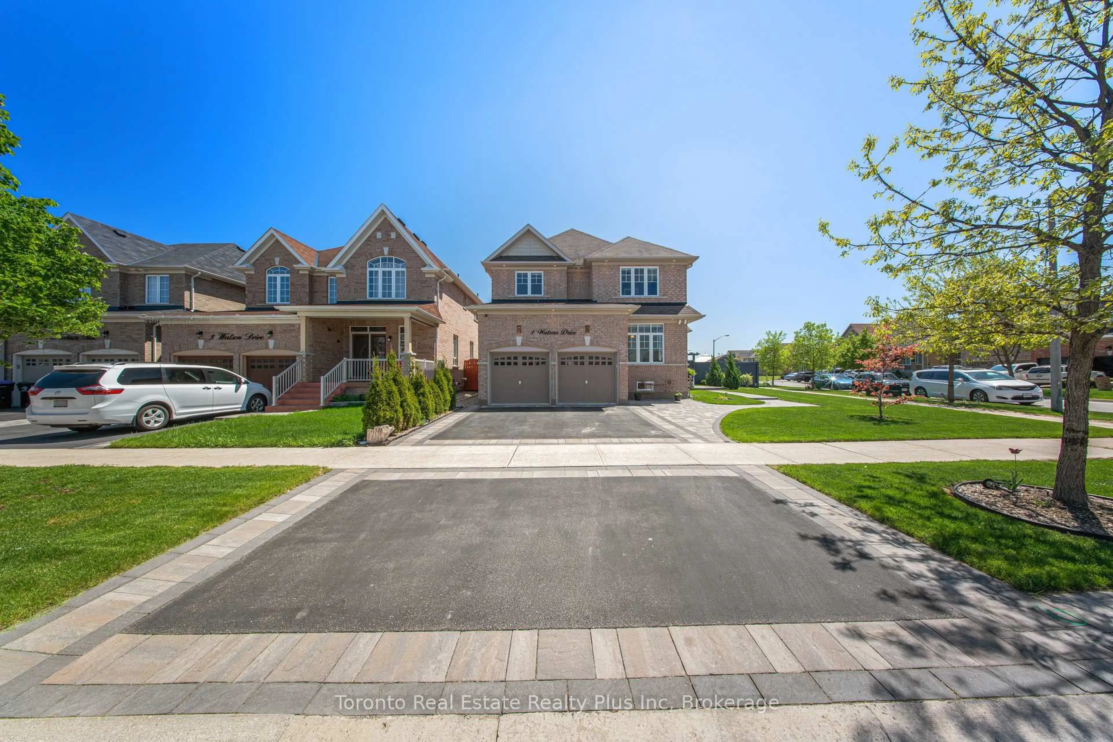Home with brick exterior material, street for 1 Watson Dr, New Tecumseth Ontario L0G 1W0