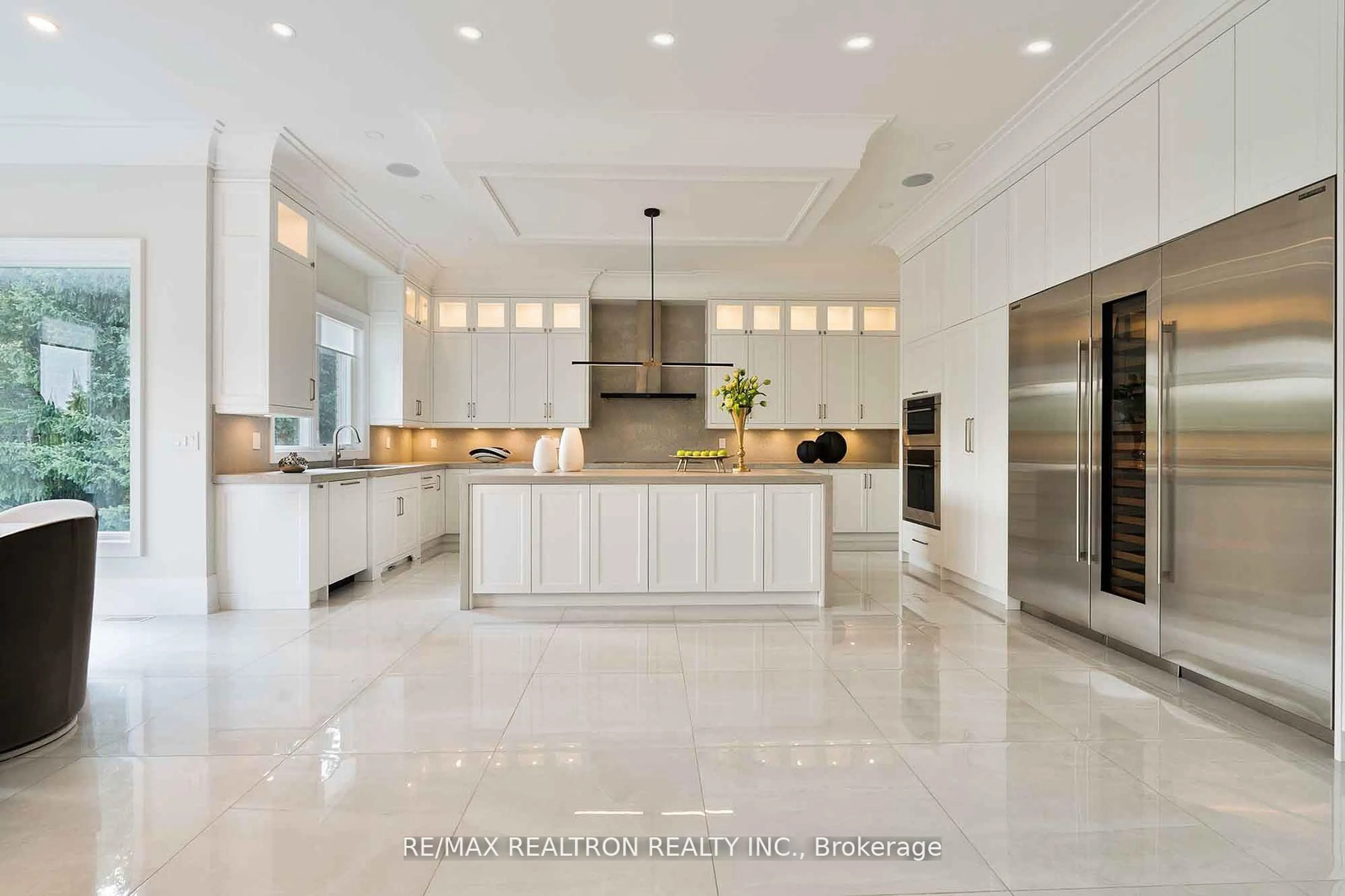 Contemporary kitchen, ceramic/tile floor for 2 Blueberry Lane, King Ontario L7B 1C5
