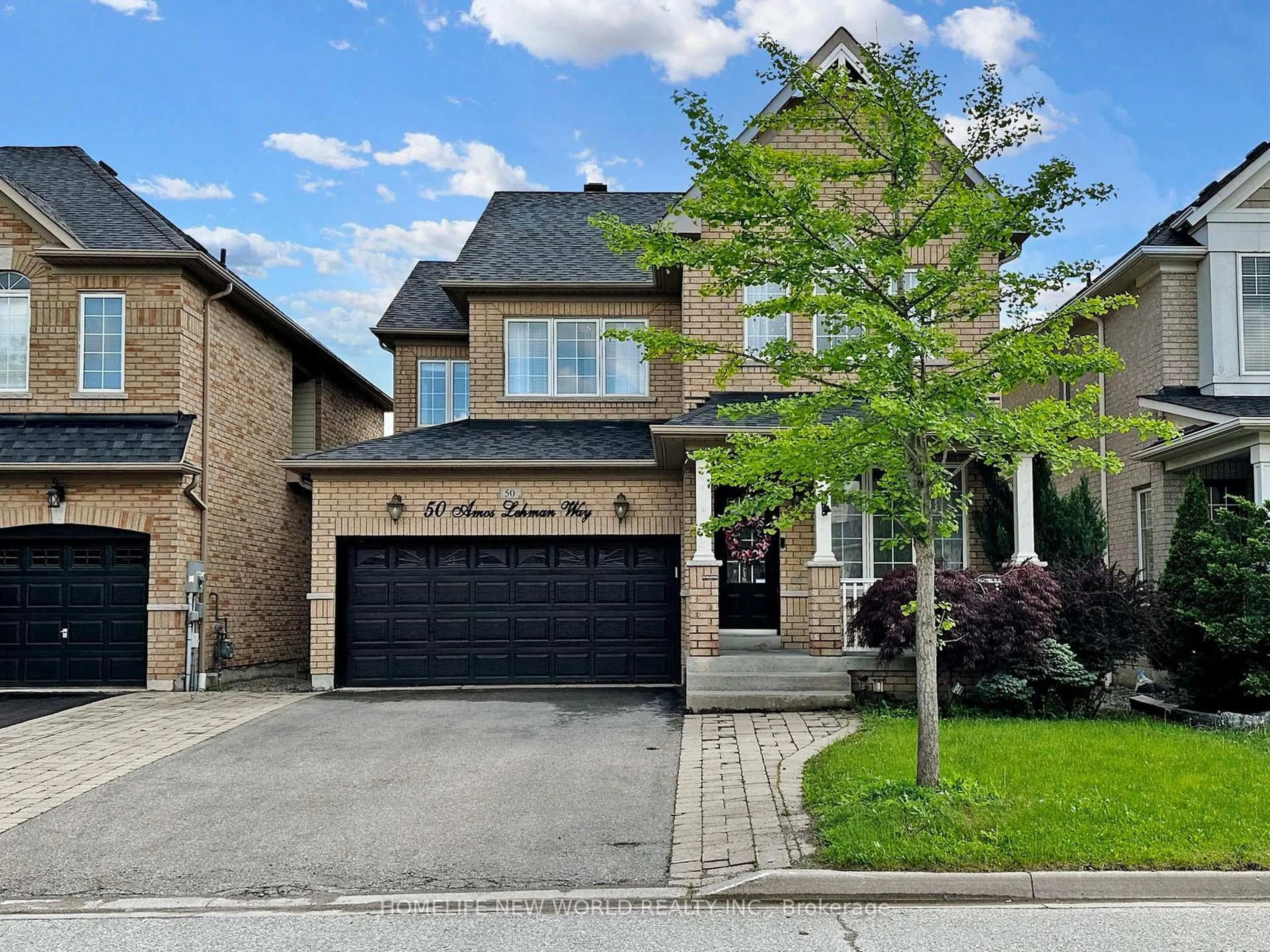 Home with brick exterior material, street for 50 Amos Lehman Way, Whitchurch-Stouffville Ontario L4A 0L3