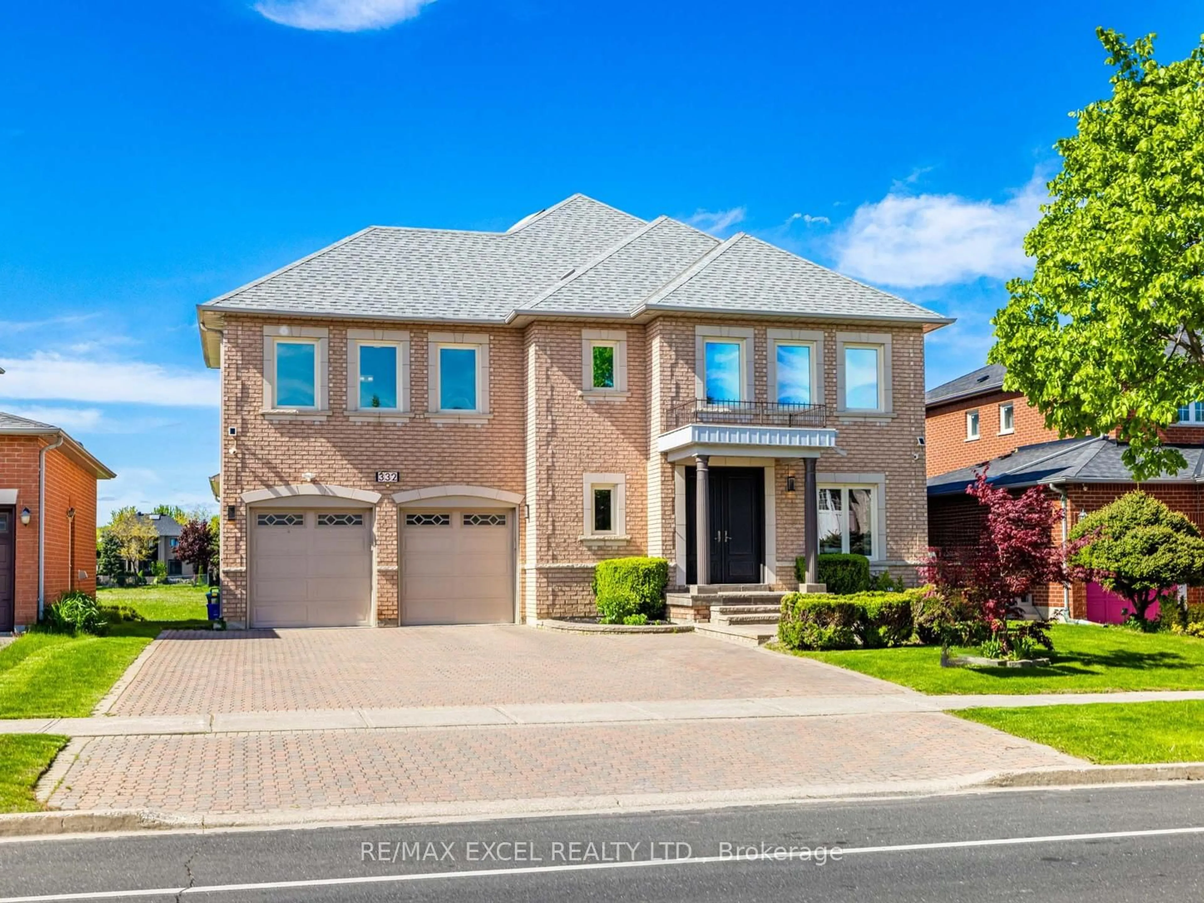 Home with brick exterior material, street for 332 Calvert Rd, Markham Ontario L6C 1Y2