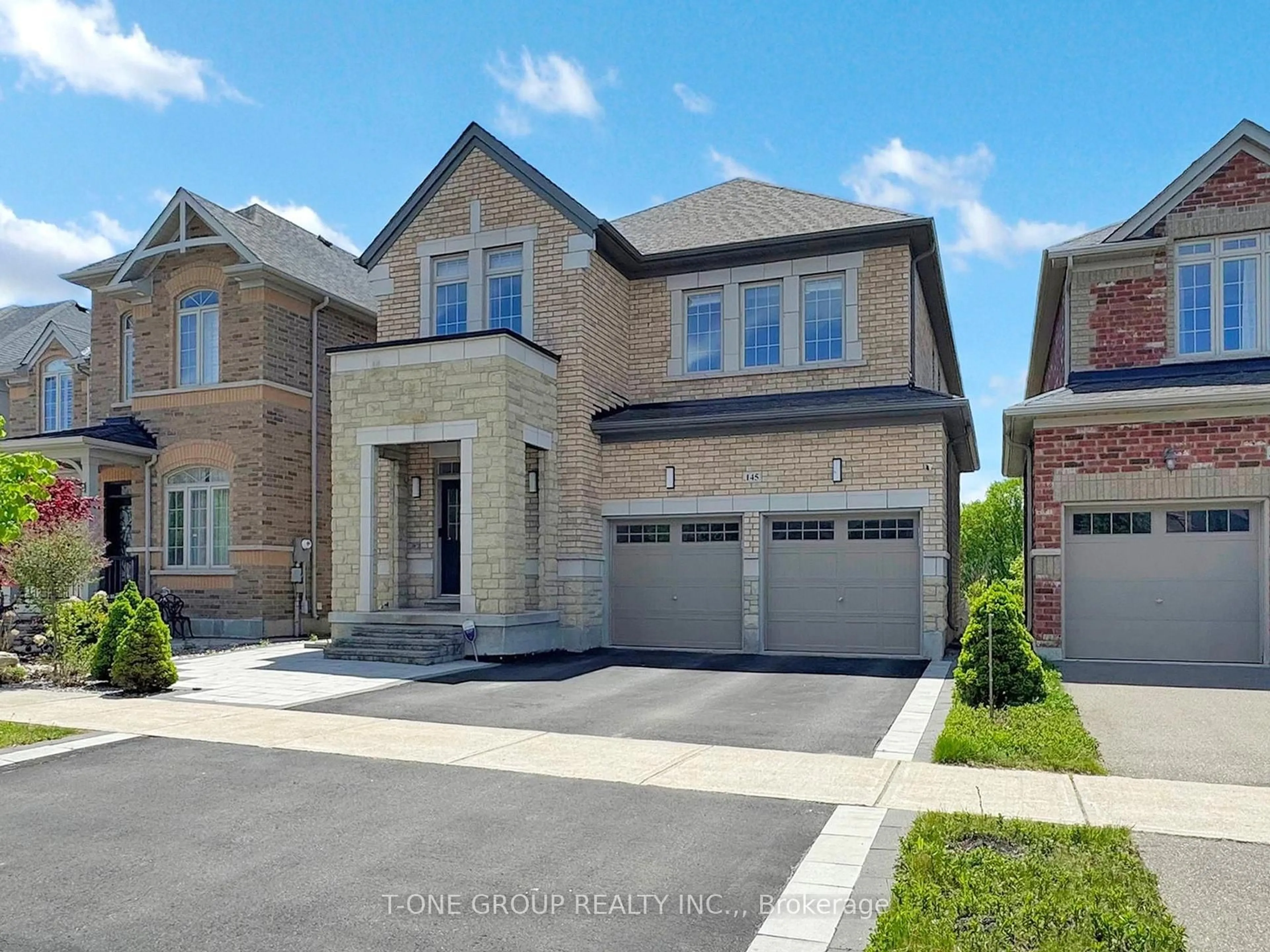 Home with brick exterior material, street for 145 Roy Harper Ave, Aurora Ontario L4G 0V6