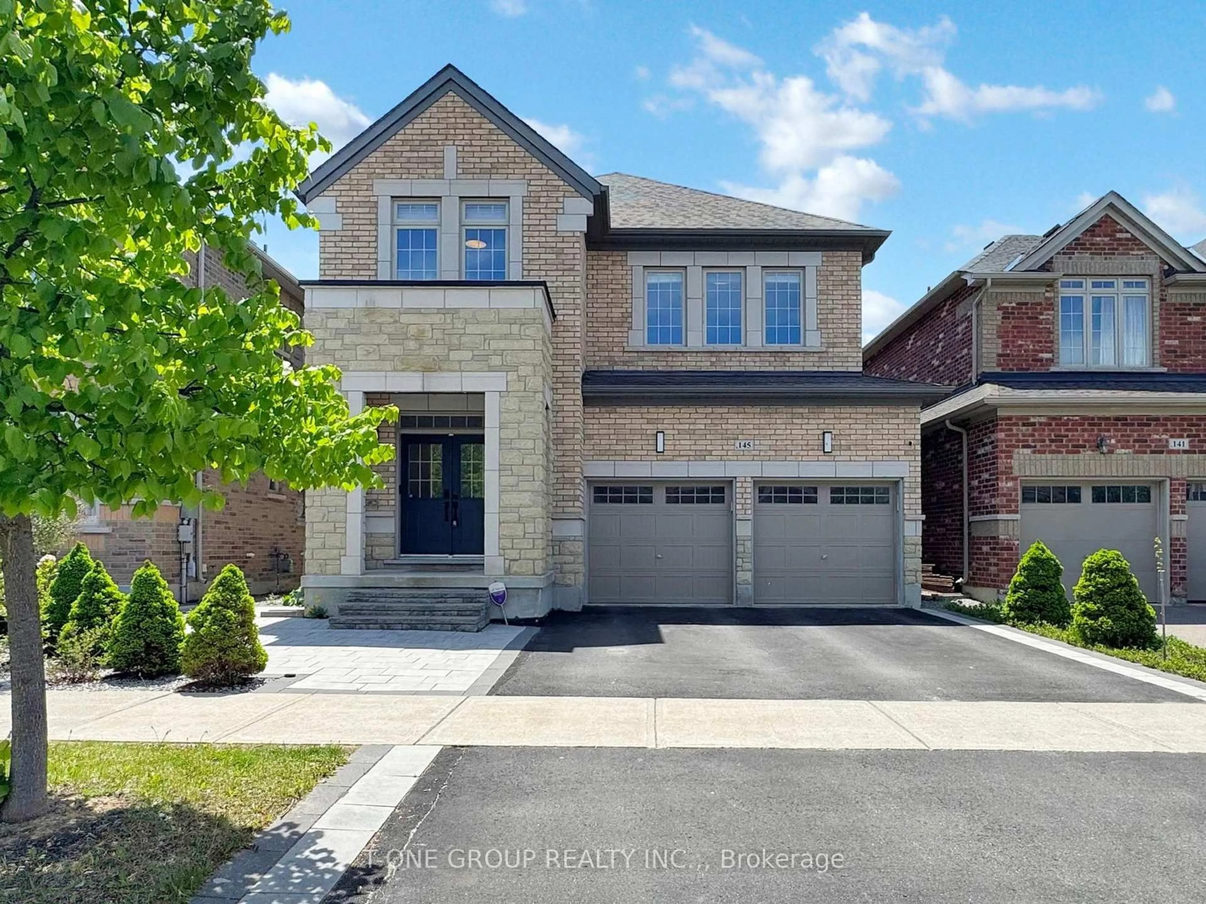 Home with brick exterior material, street for 145 Roy Harper Ave, Aurora Ontario L4G 0V6