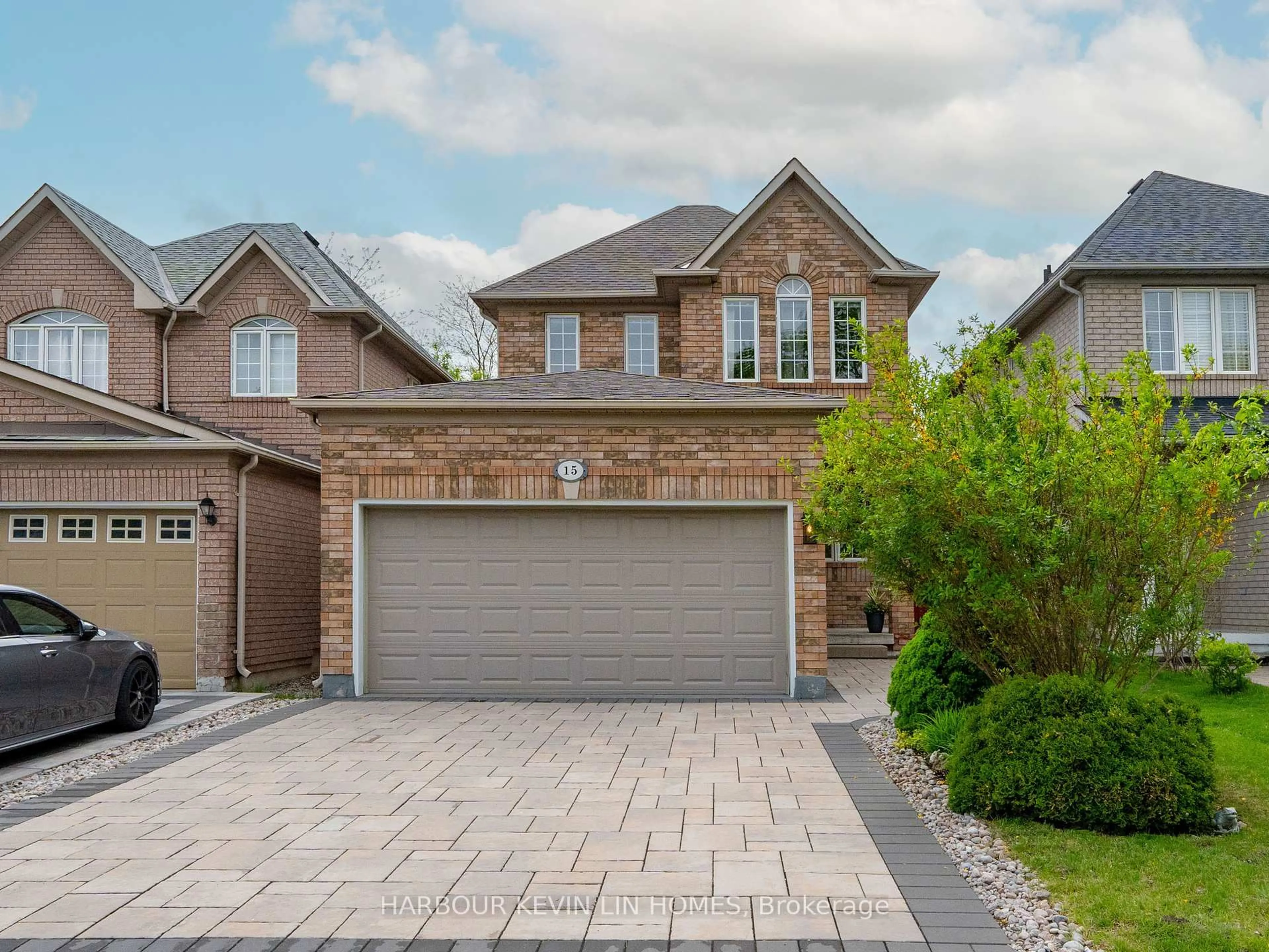Home with brick exterior material, street for 15 Rushingbrook Dr, Richmond Hill Ontario L4S 1W6