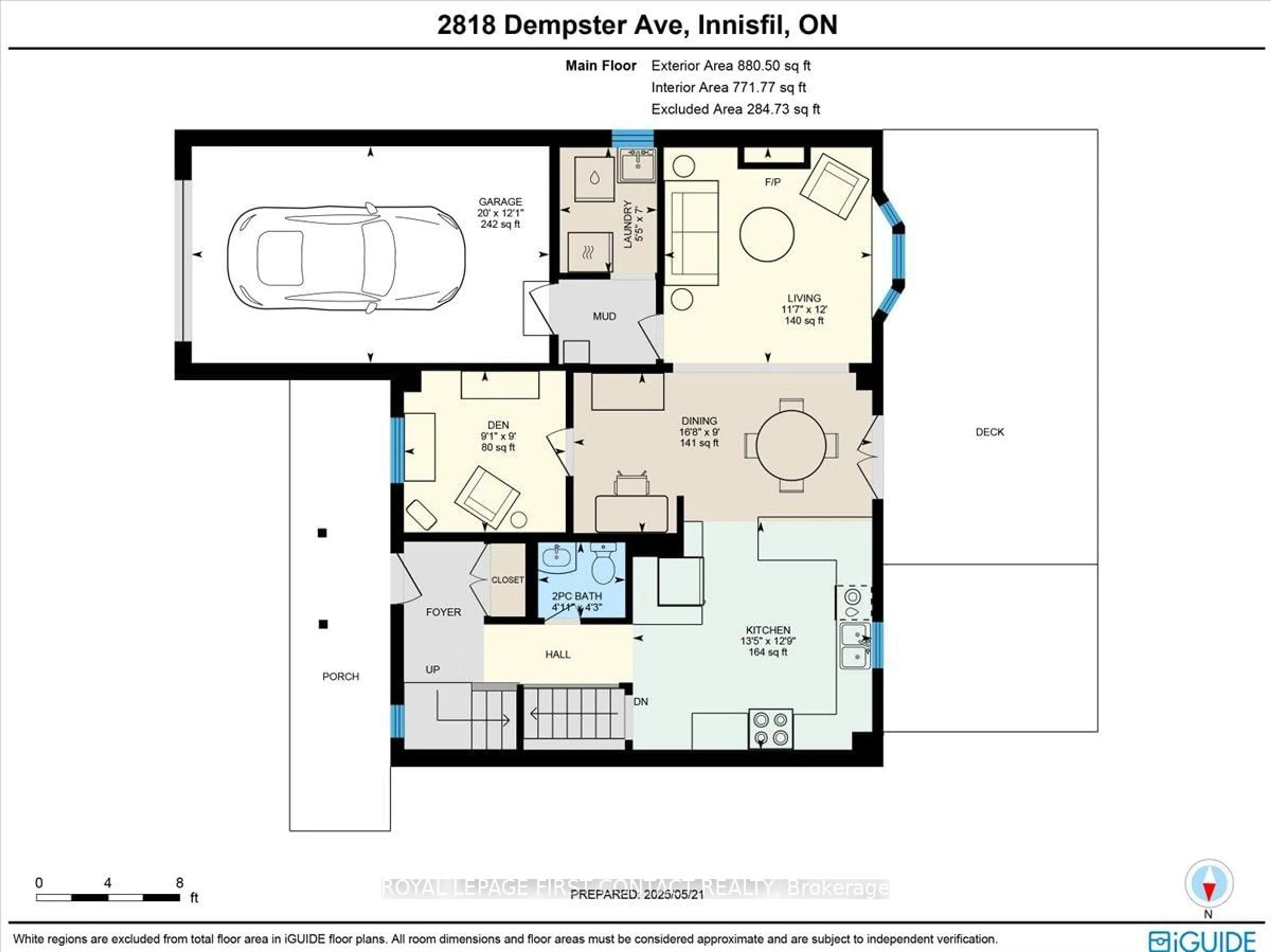 Floor plan for 2818 Dempster Ave, Innisfil Ontario L9S 1C2