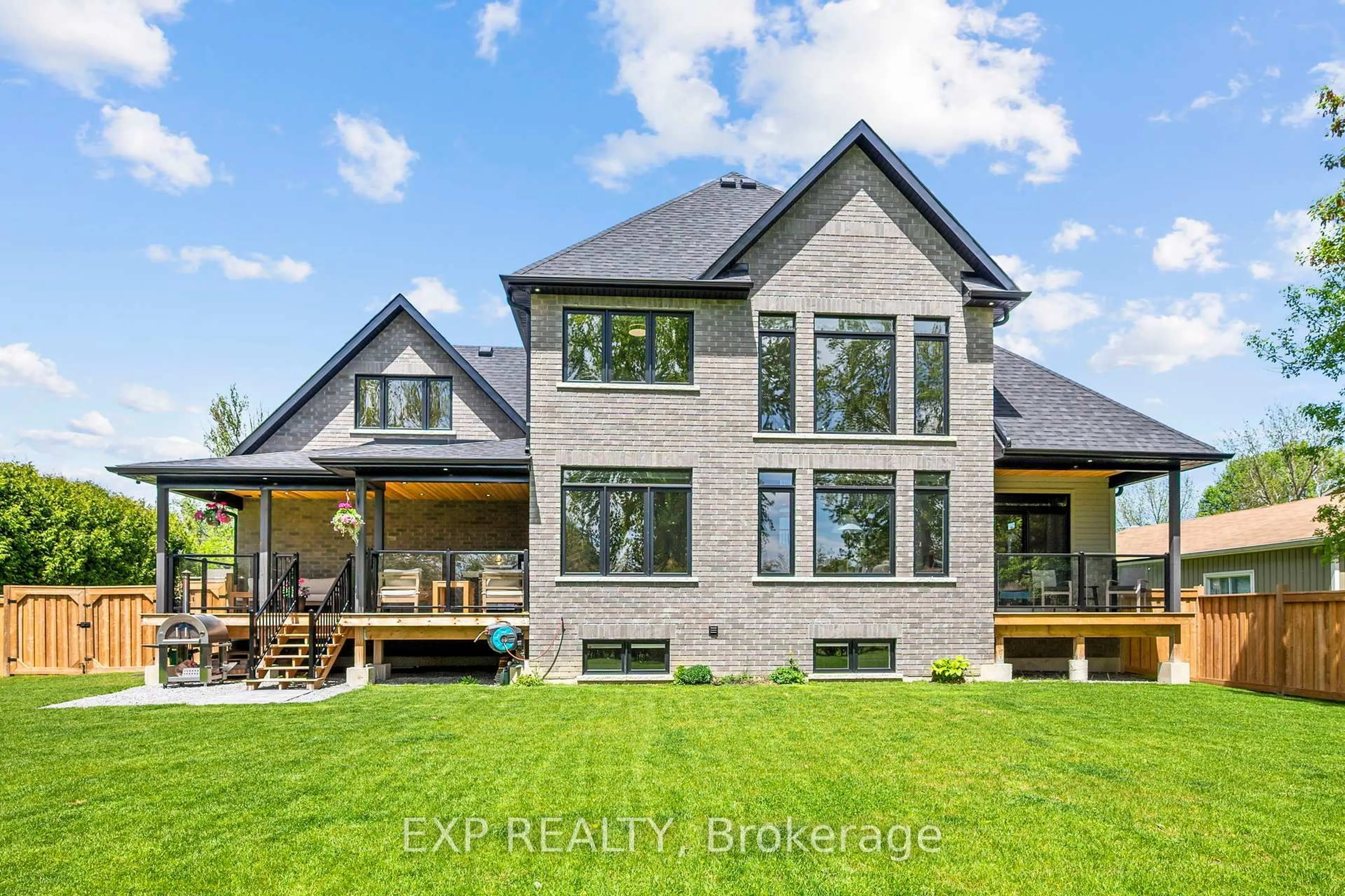 Home with brick exterior material, water/lake/river/ocean view for 227 Medina Dr, Georgina Ontario L4P 1G9