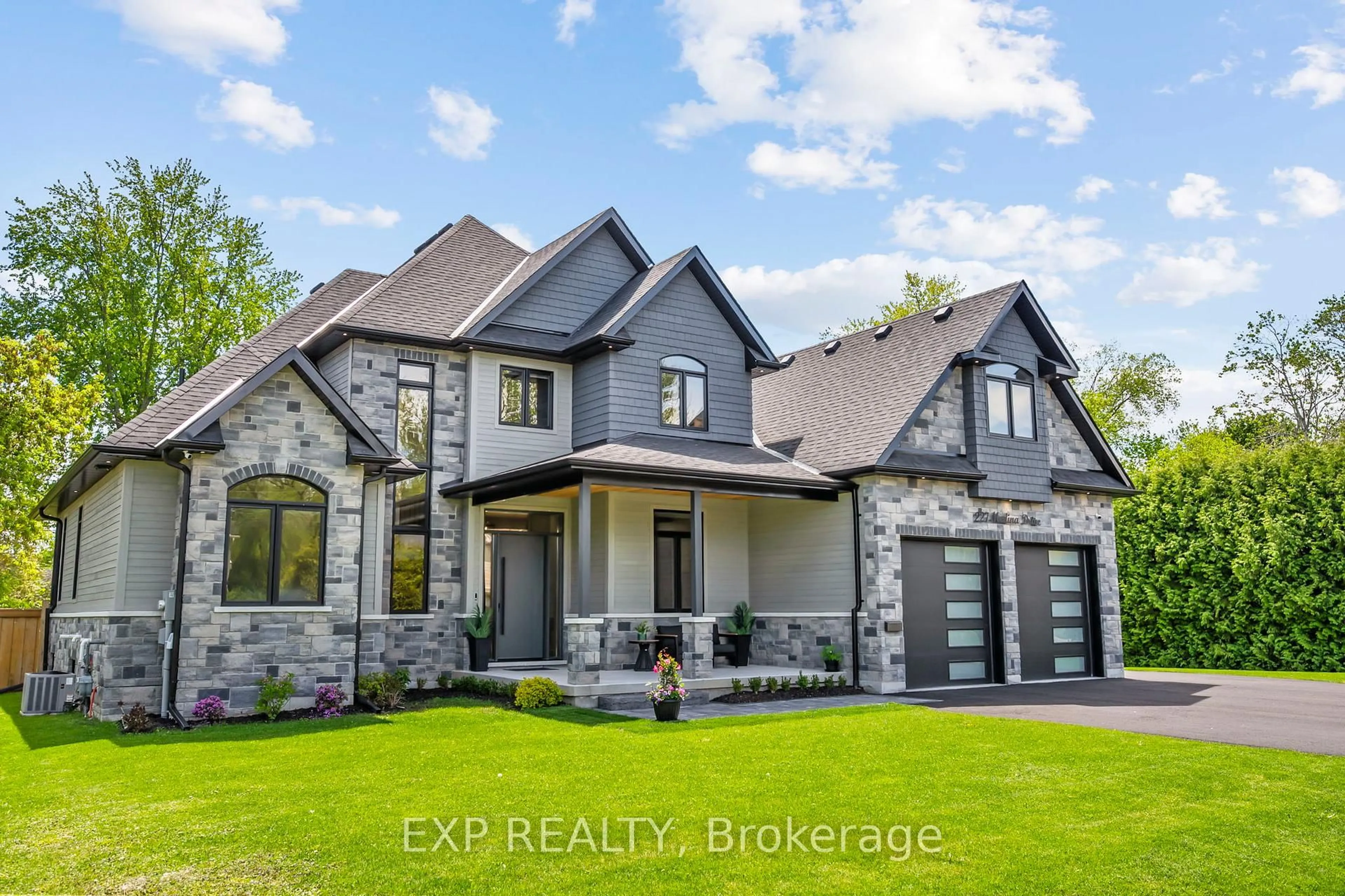 Home with brick exterior material, street for 227 Medina Dr, Georgina Ontario L4P 1G9