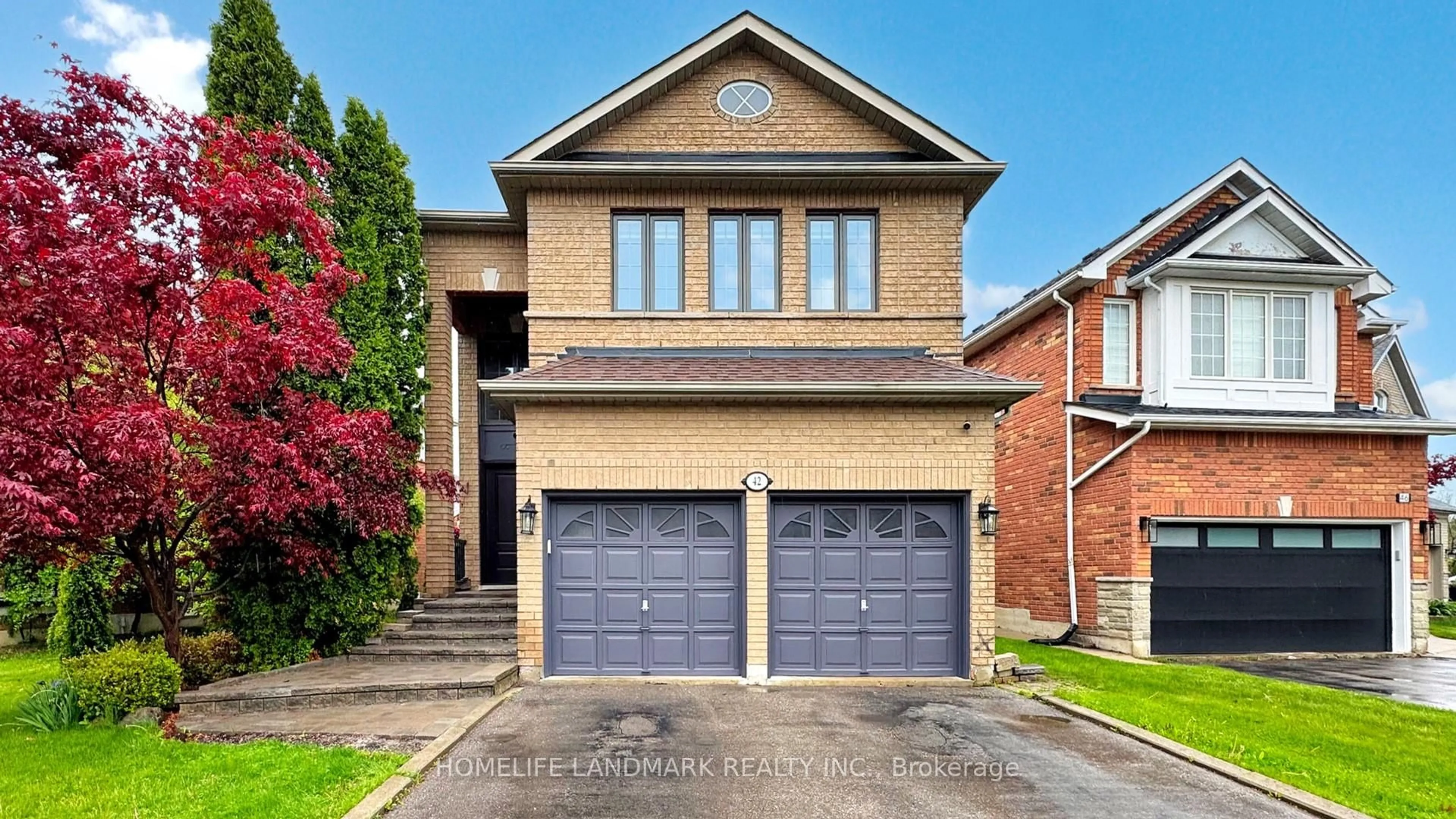 Home with brick exterior material, street for 42 Linda Margaret Cres, Richmond Hill Ontario L4S 2B6