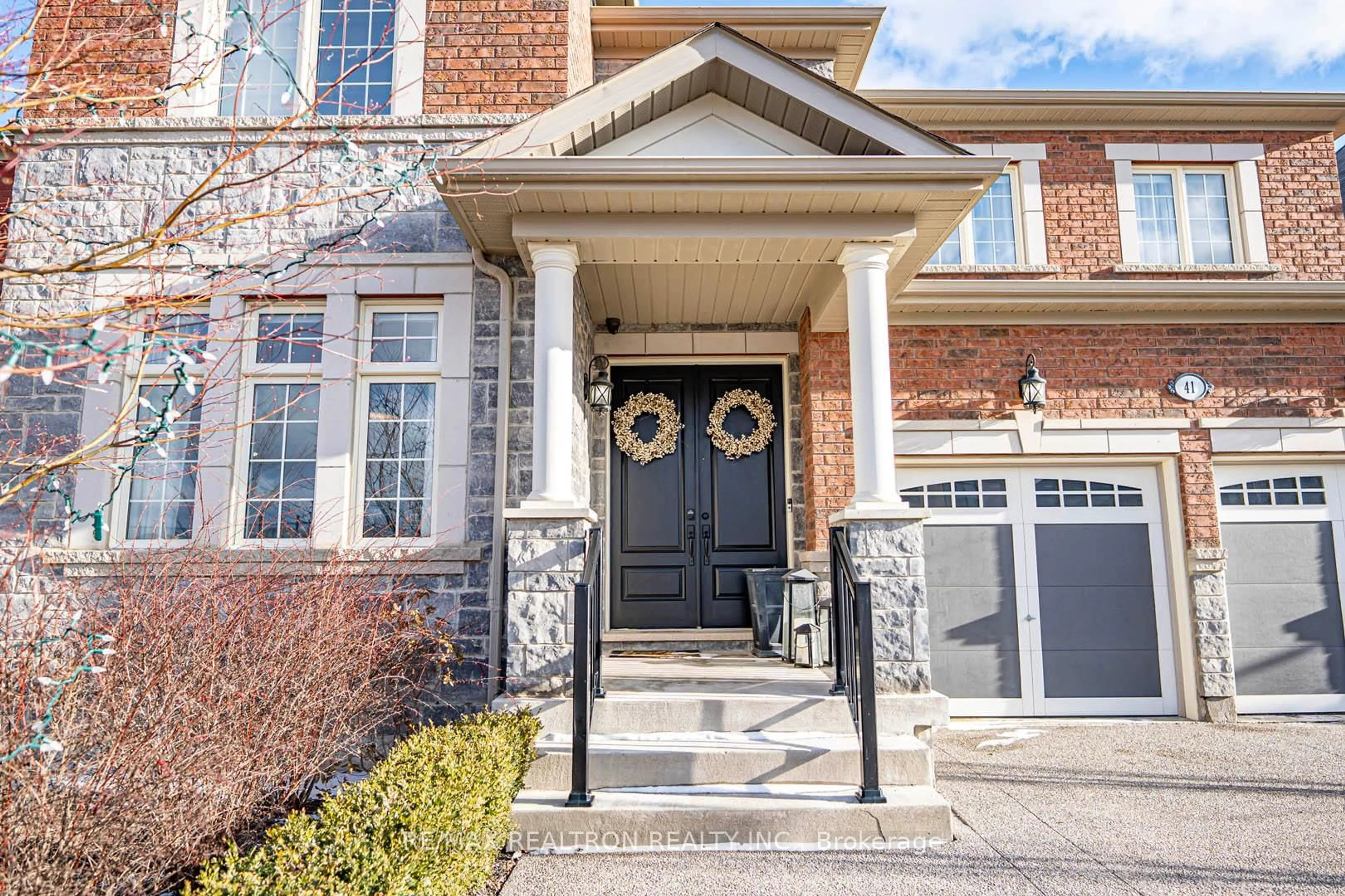 Home with brick exterior material, street for 41 Woodgate Pines Dr, Vaughan Ontario L4H 4A3