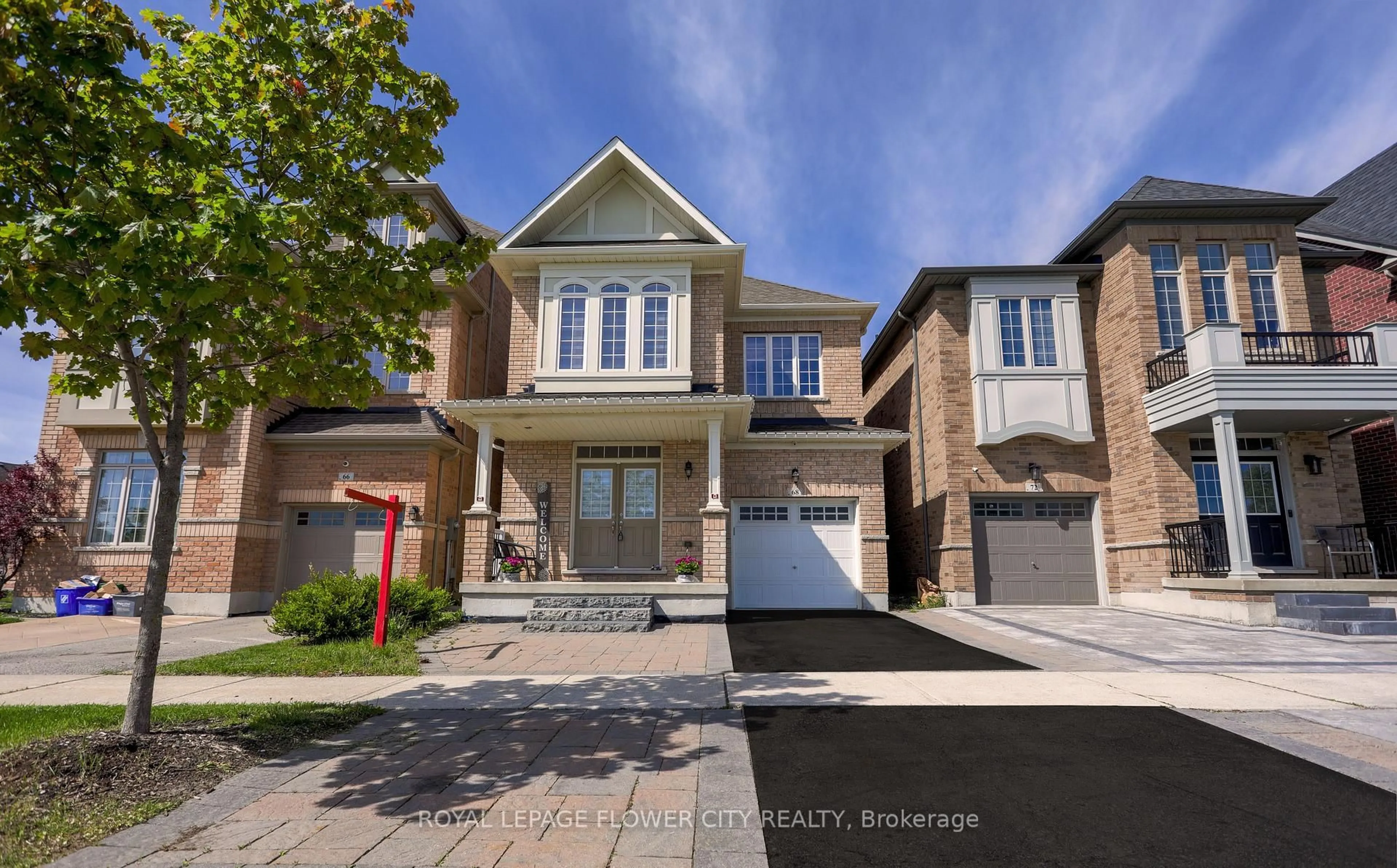 Home with brick exterior material, street for 68 Killington Ave, Vaughan Ontario L4H 3N5