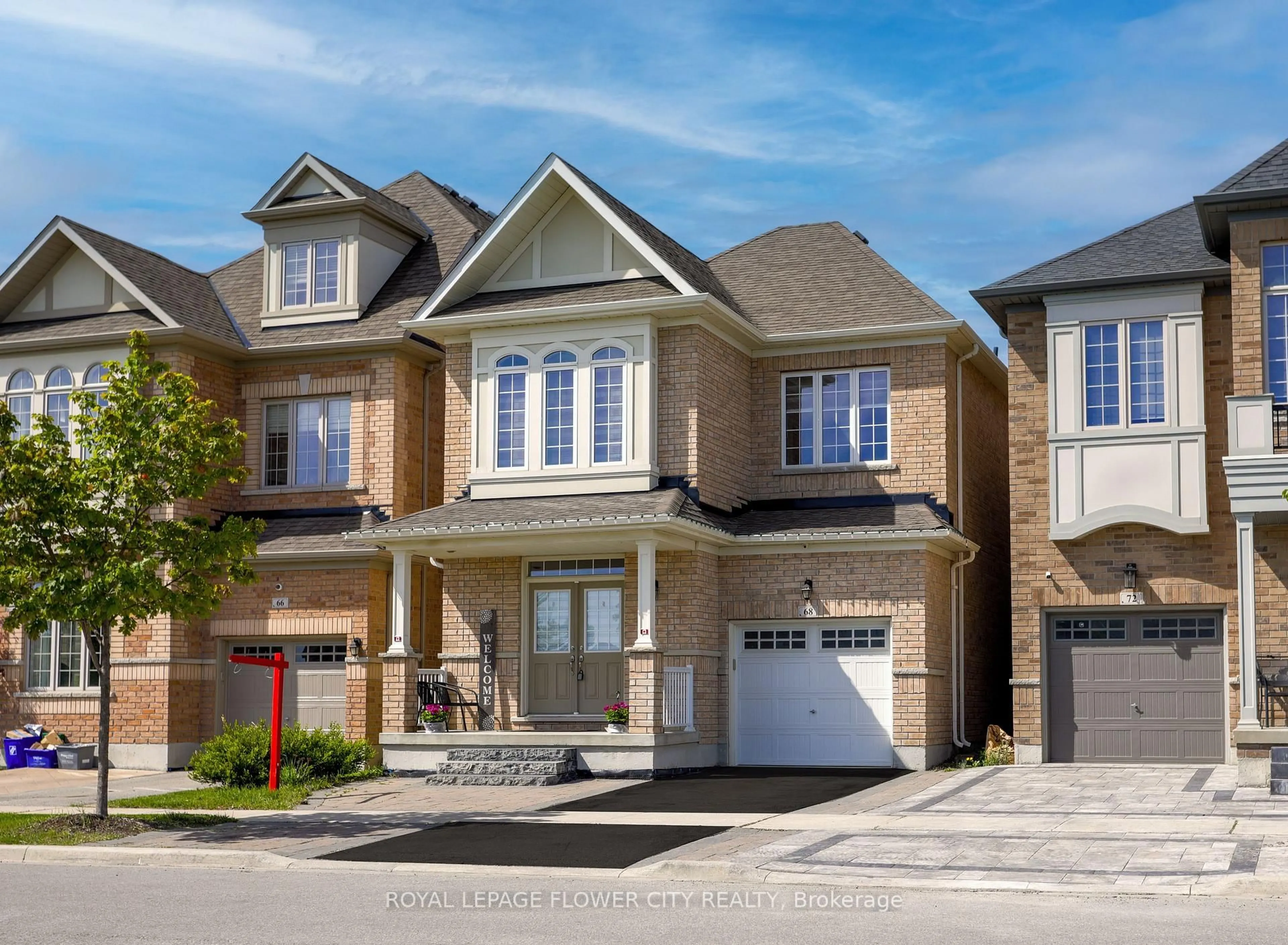 Home with brick exterior material, street for 68 Killington Ave, Vaughan Ontario L4H 3N5