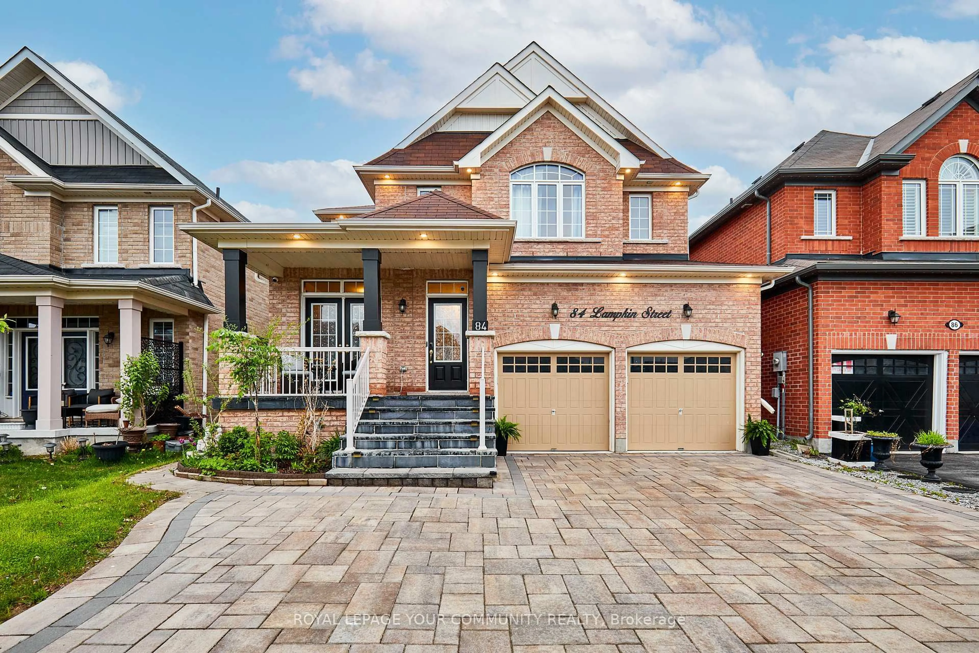Home with brick exterior material, street for 84 Lampkin St, Georgina Ontario L0E 1R0