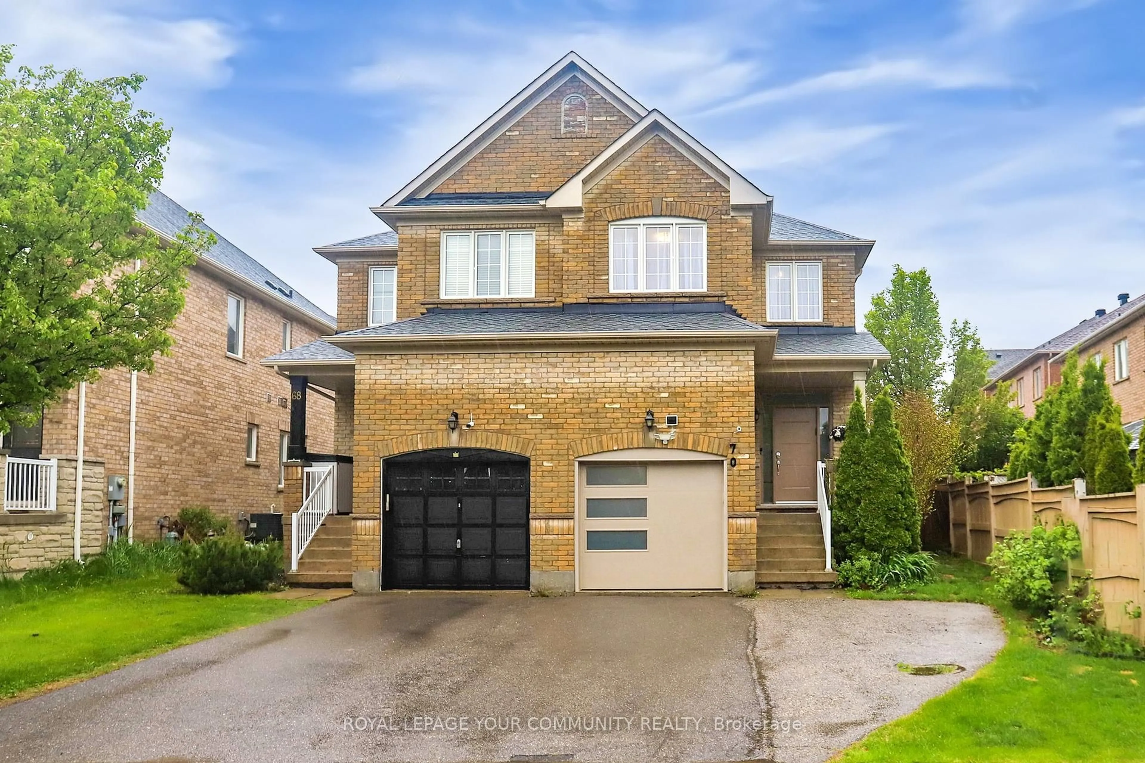 Home with brick exterior material, street for 70 Landwood Ave, Vaughan Ontario L4J 0C2