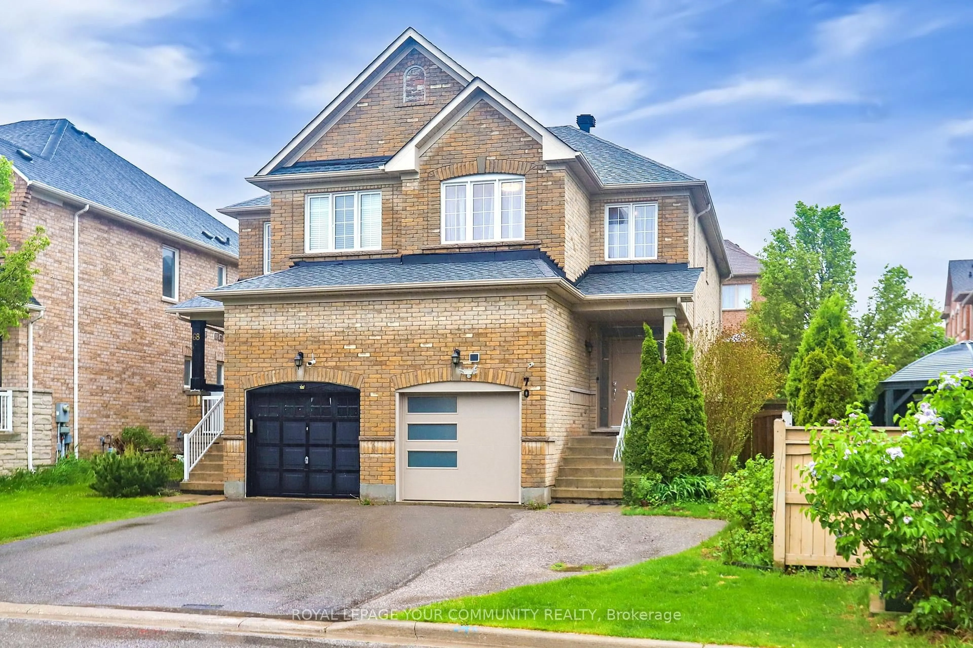 Home with brick exterior material, street for 70 Landwood Ave, Vaughan Ontario L4J 0C2