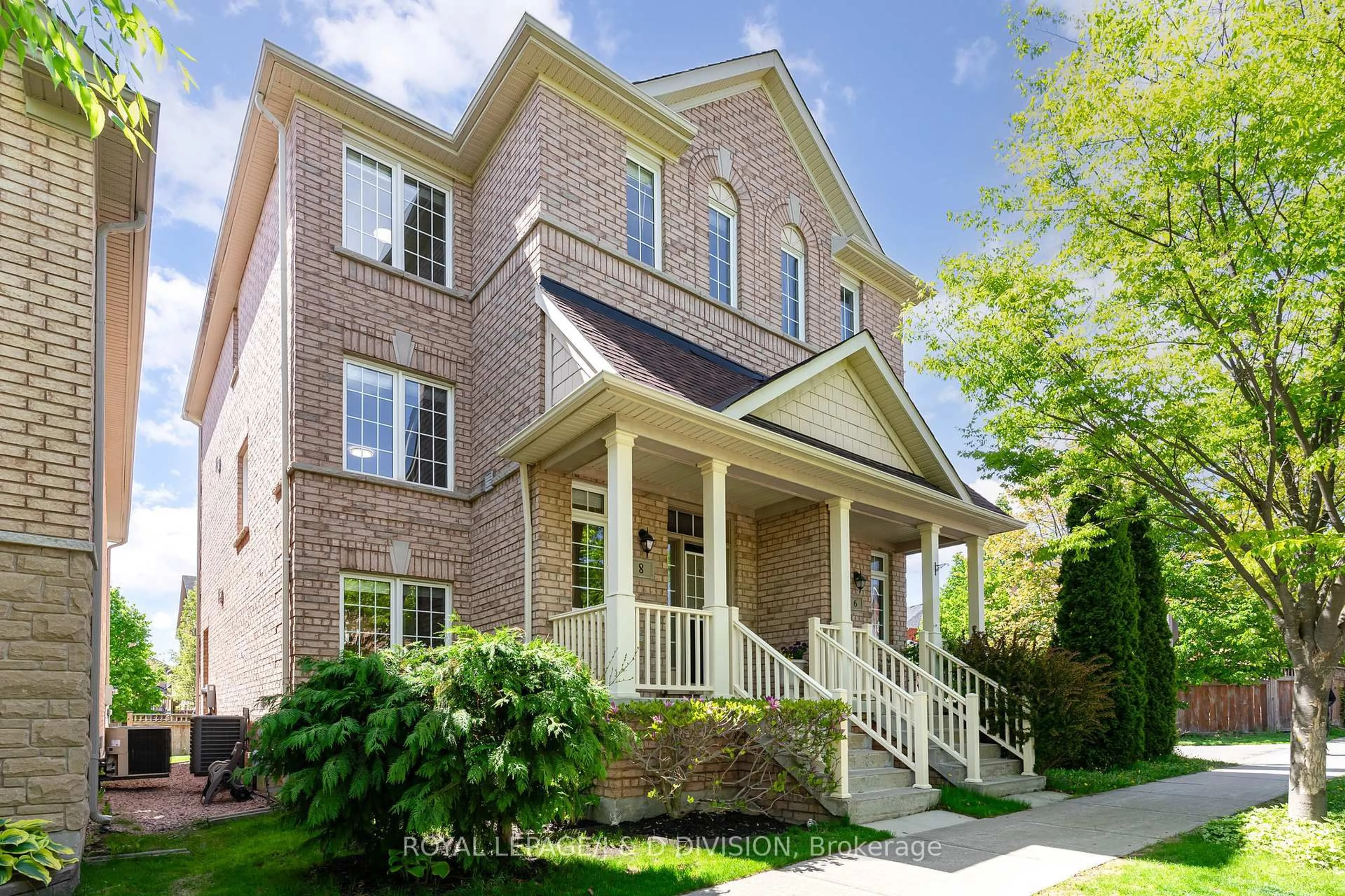 Home with brick exterior material, street for 8 John Allan Cameron St, Markham Ontario L6B 0J5
