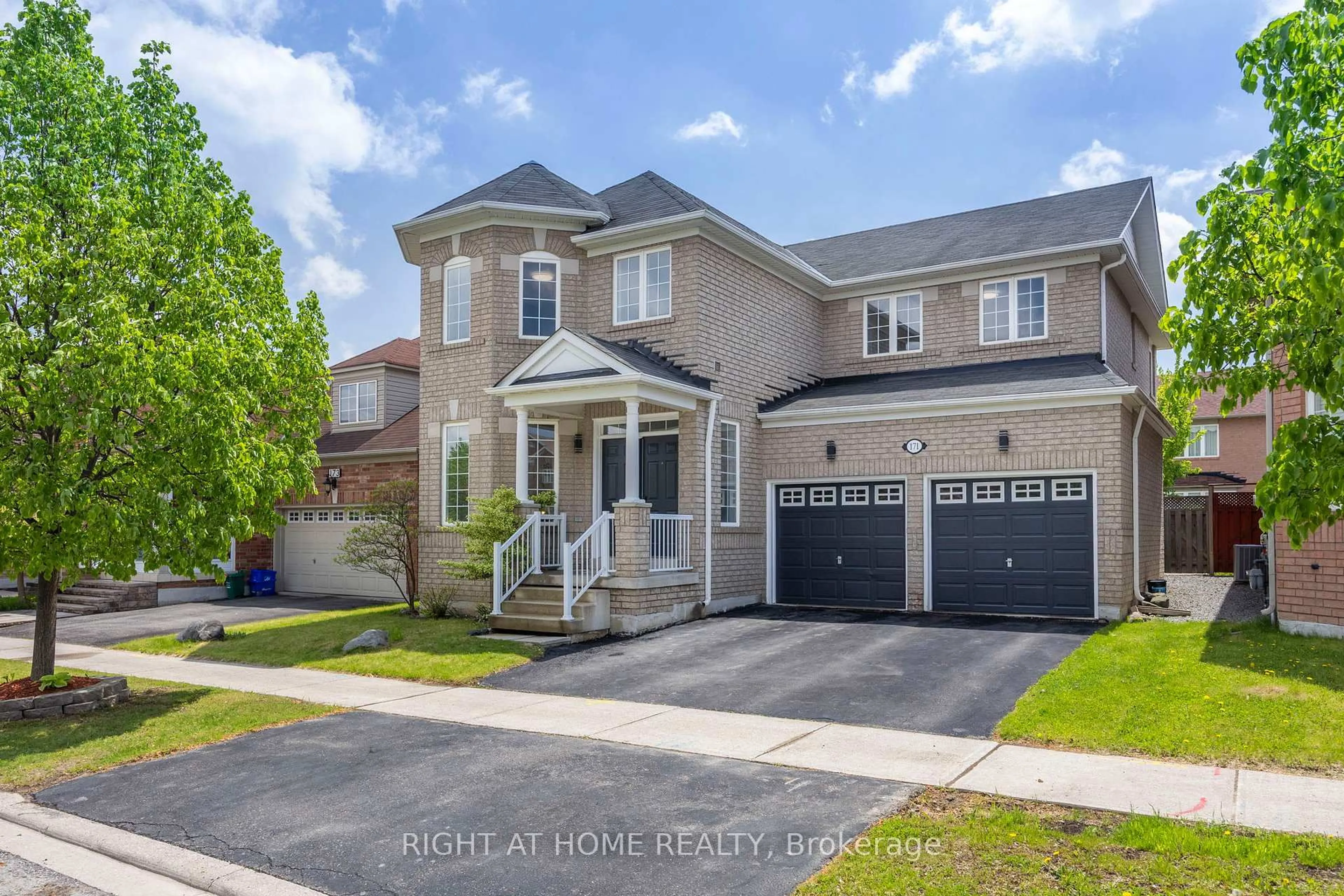 Home with brick exterior material, street for 171 Edward Jeffreys Ave, Markham Ontario L6E 2A3