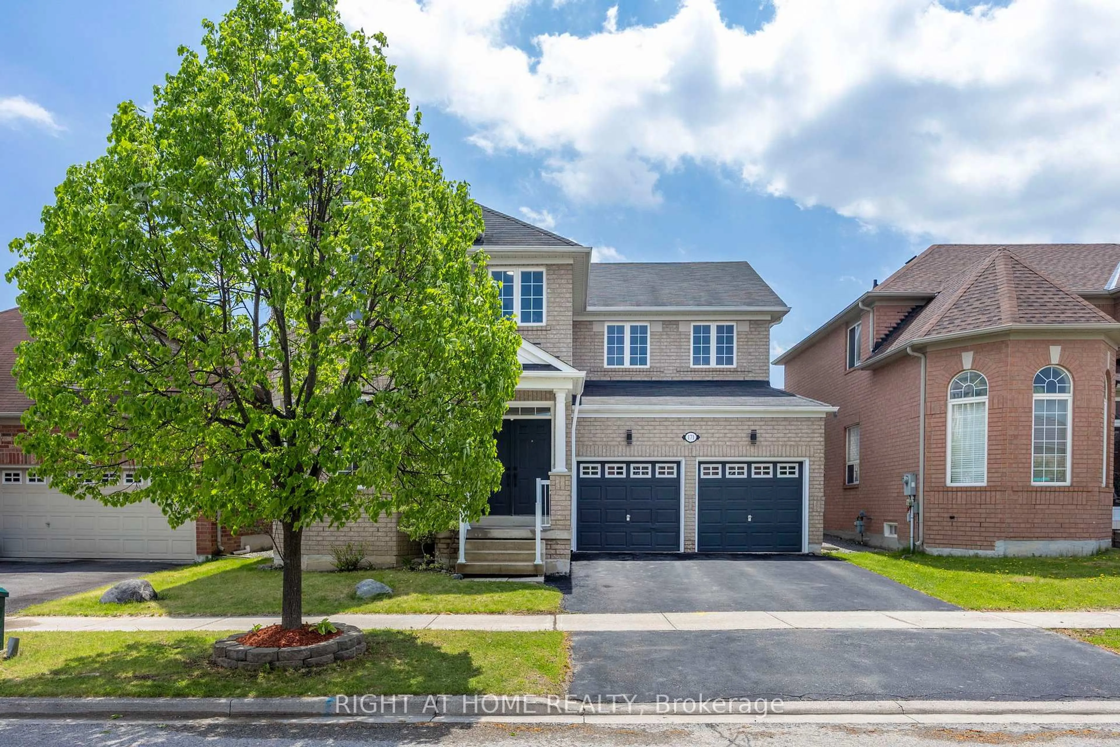 Home with brick exterior material, street for 171 Edward Jeffreys Ave, Markham Ontario L6E 2A3