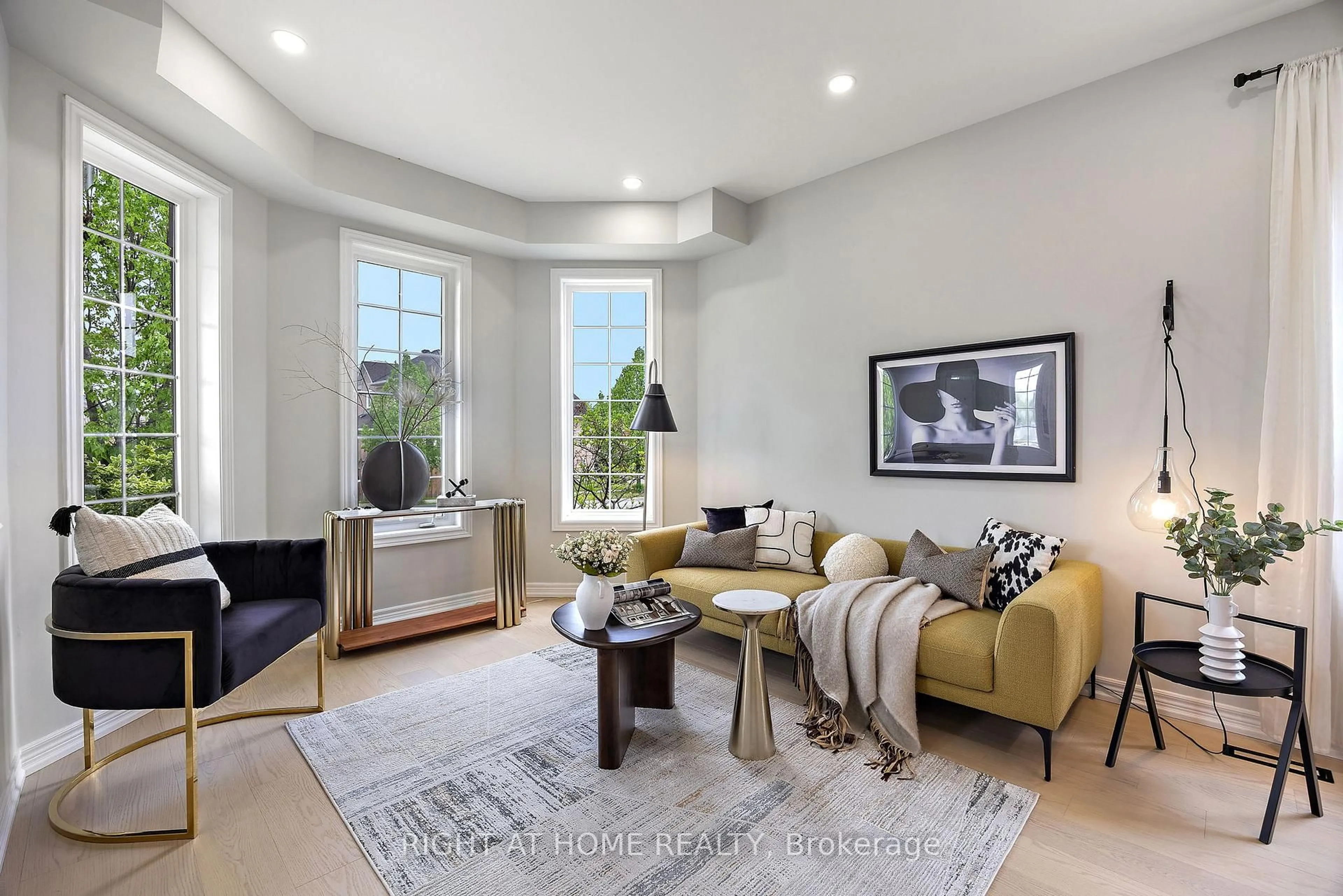 Living room with furniture, unknown for 171 Edward Jeffreys Ave, Markham Ontario L6E 2A3