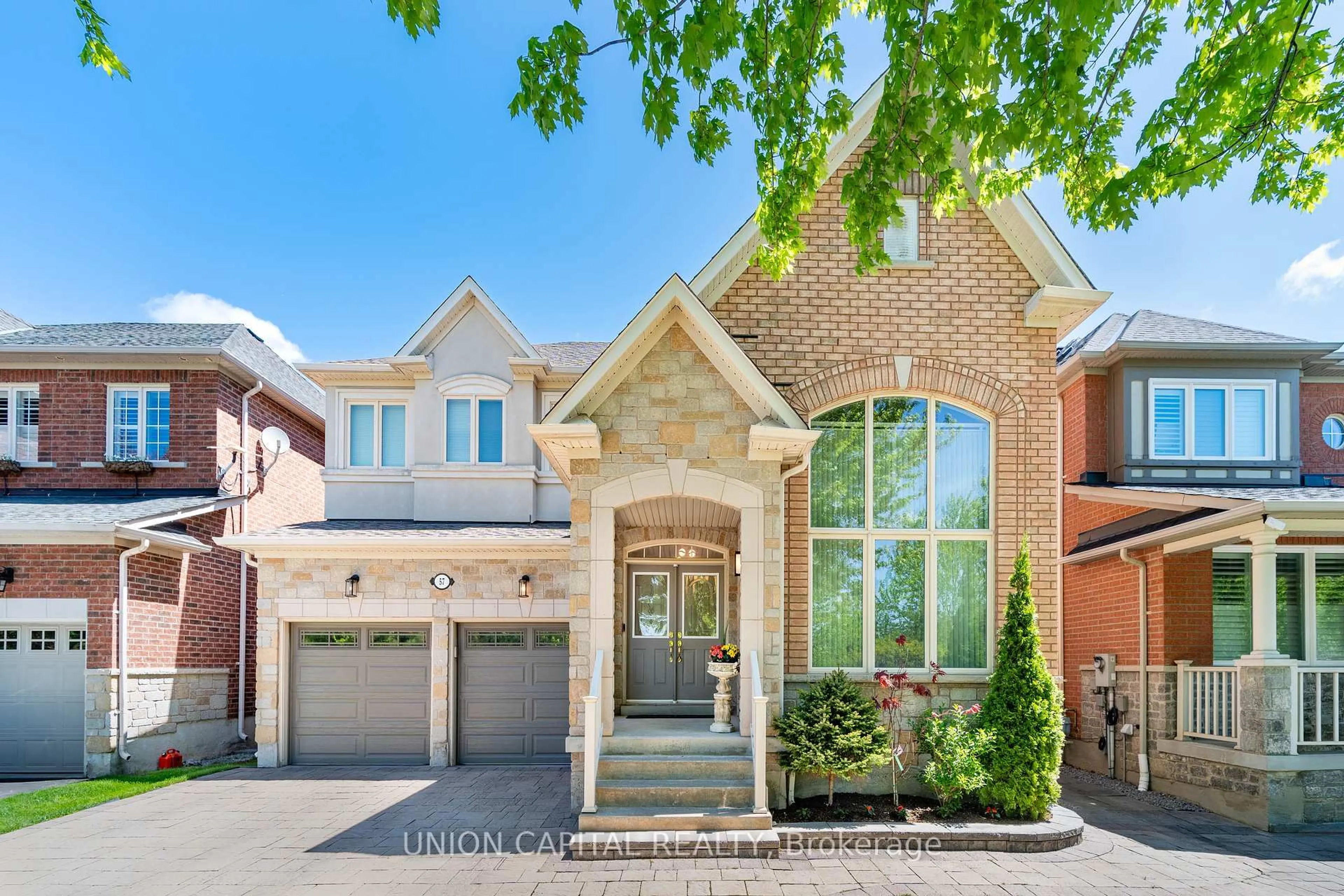 Home with brick exterior material, street for 57 Heathfield Ave, Markham Ontario L6C 3C1