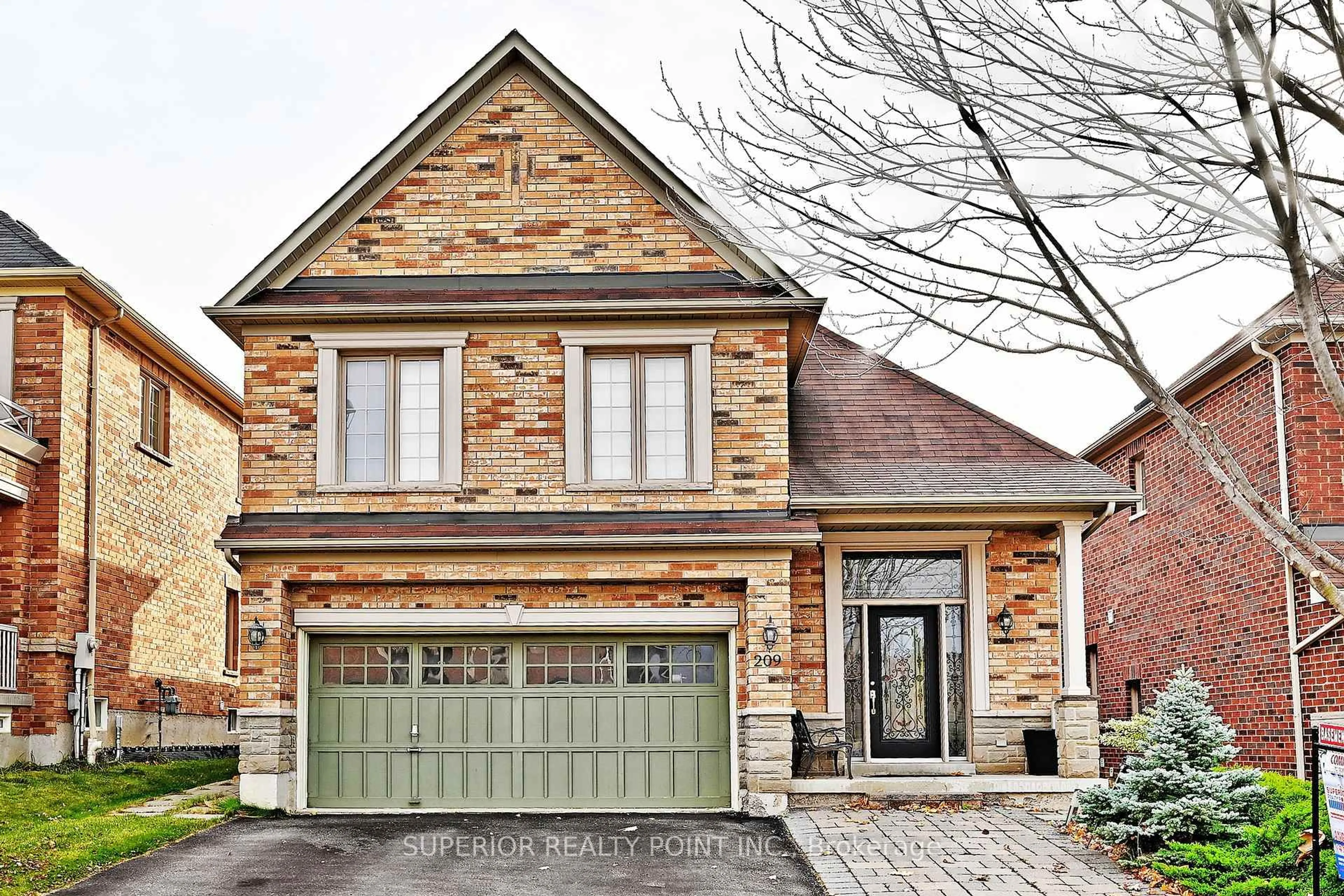 Home with brick exterior material, street for 209 Queen Filomena Ave, Vaughan Ontario L6A 0H7