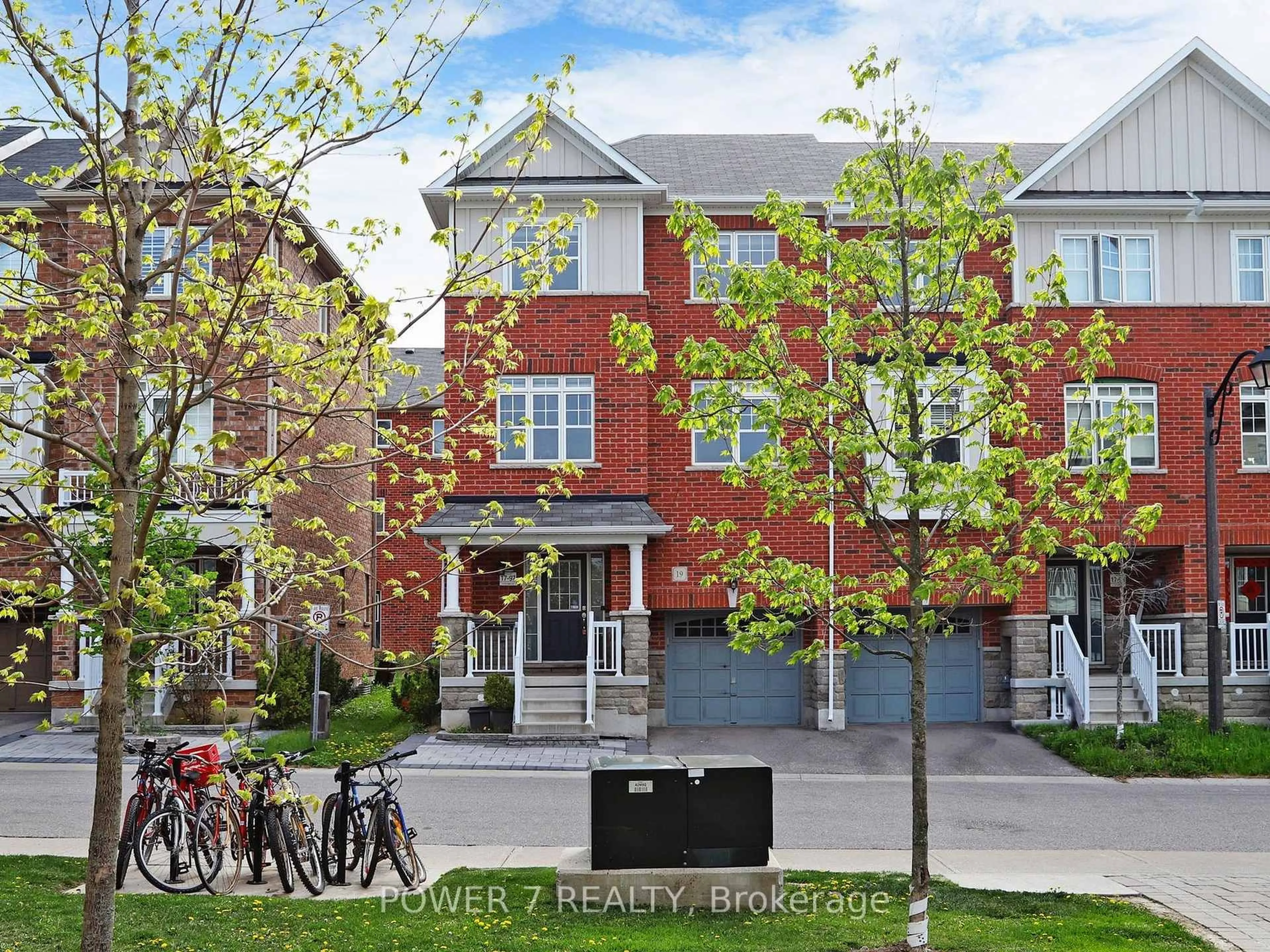 Home with brick exterior material, street for 19 Spiv Grove Way, Markham Ontario L6E 0T7