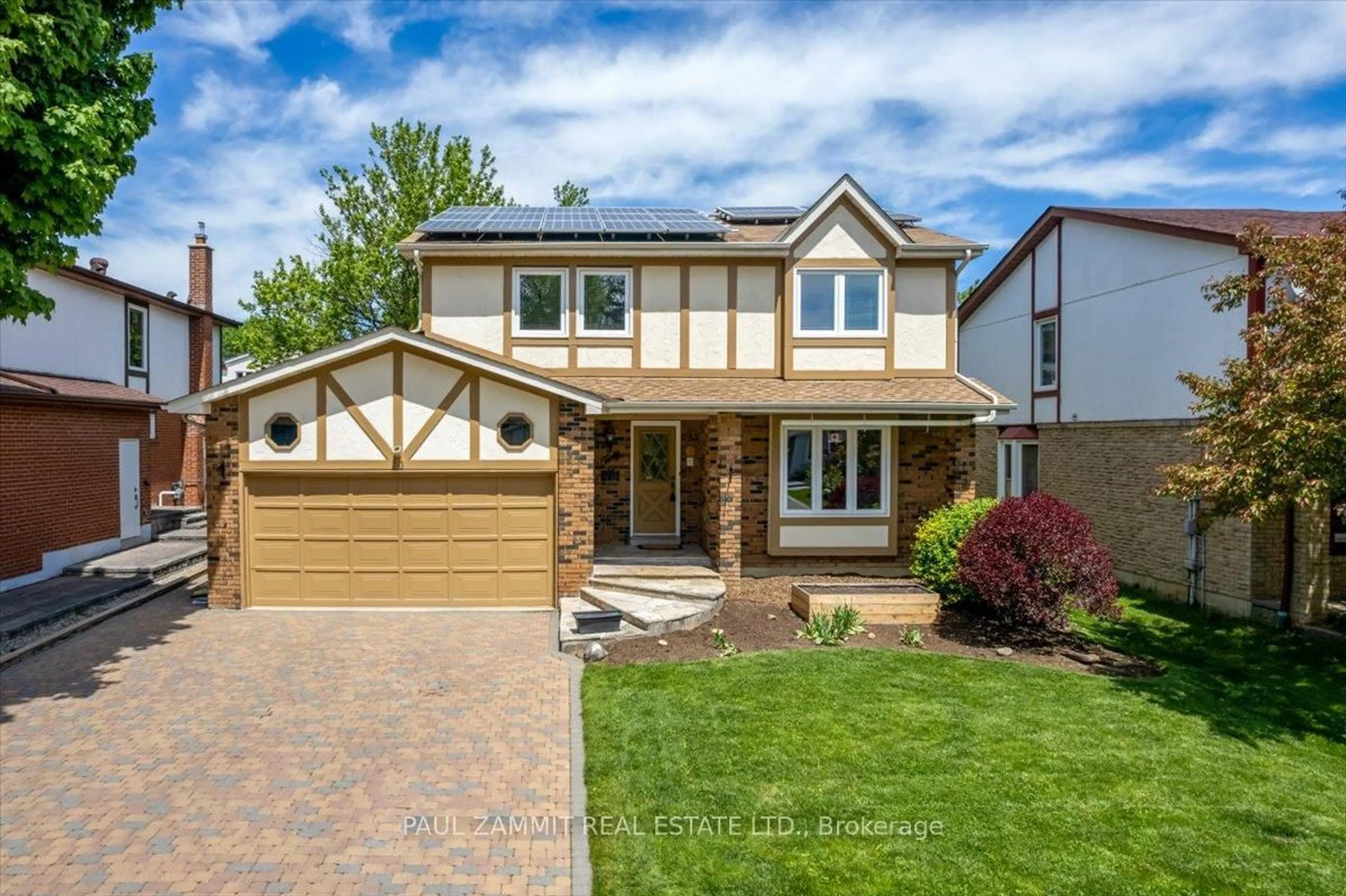 Home with brick exterior material, street for 30 Breckonwood Cres, Markham Ontario L3T 5E8