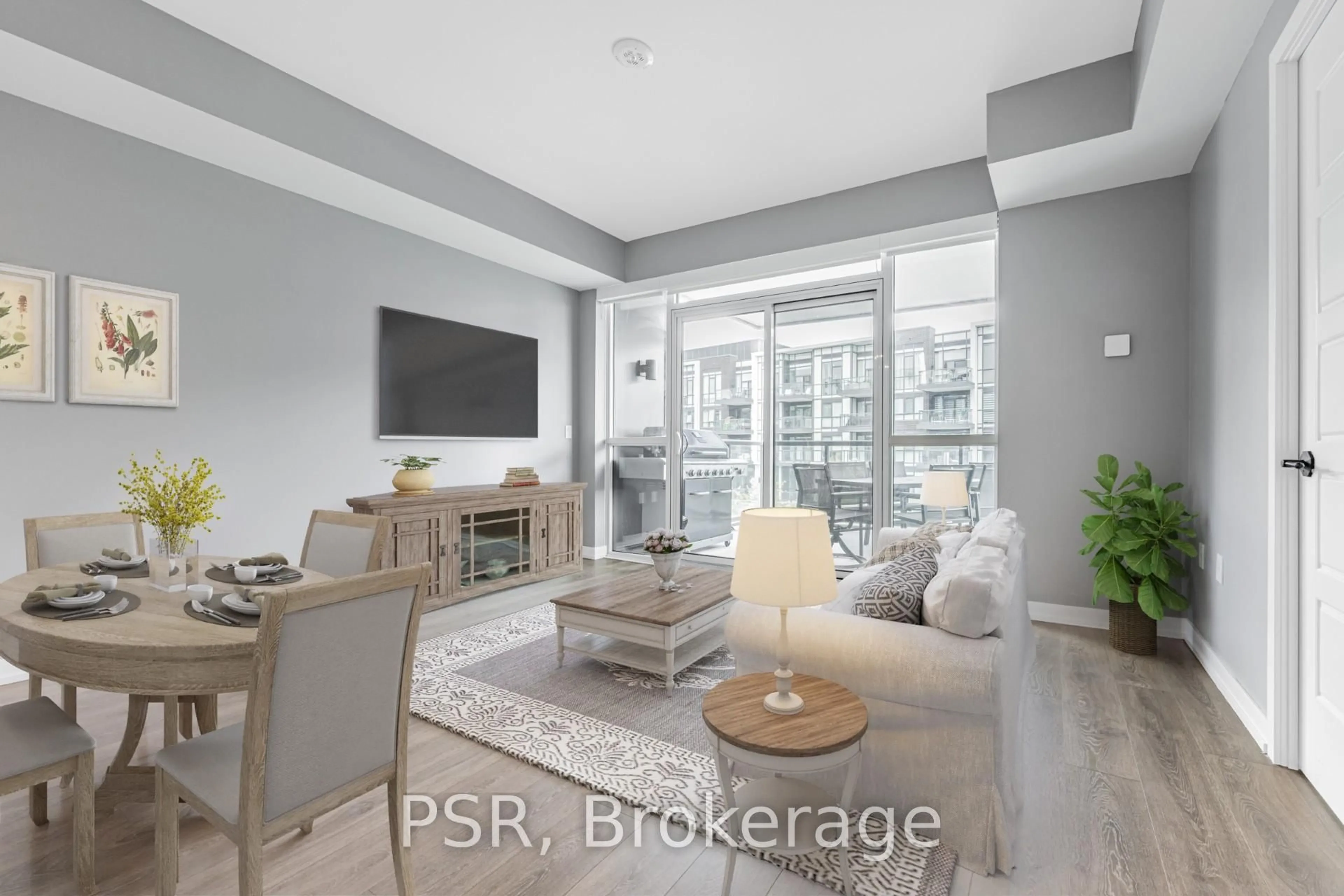 Living room with furniture, unknown for 415 Sea Ray Ave #233, Innisfil Ontario L9S 0N9