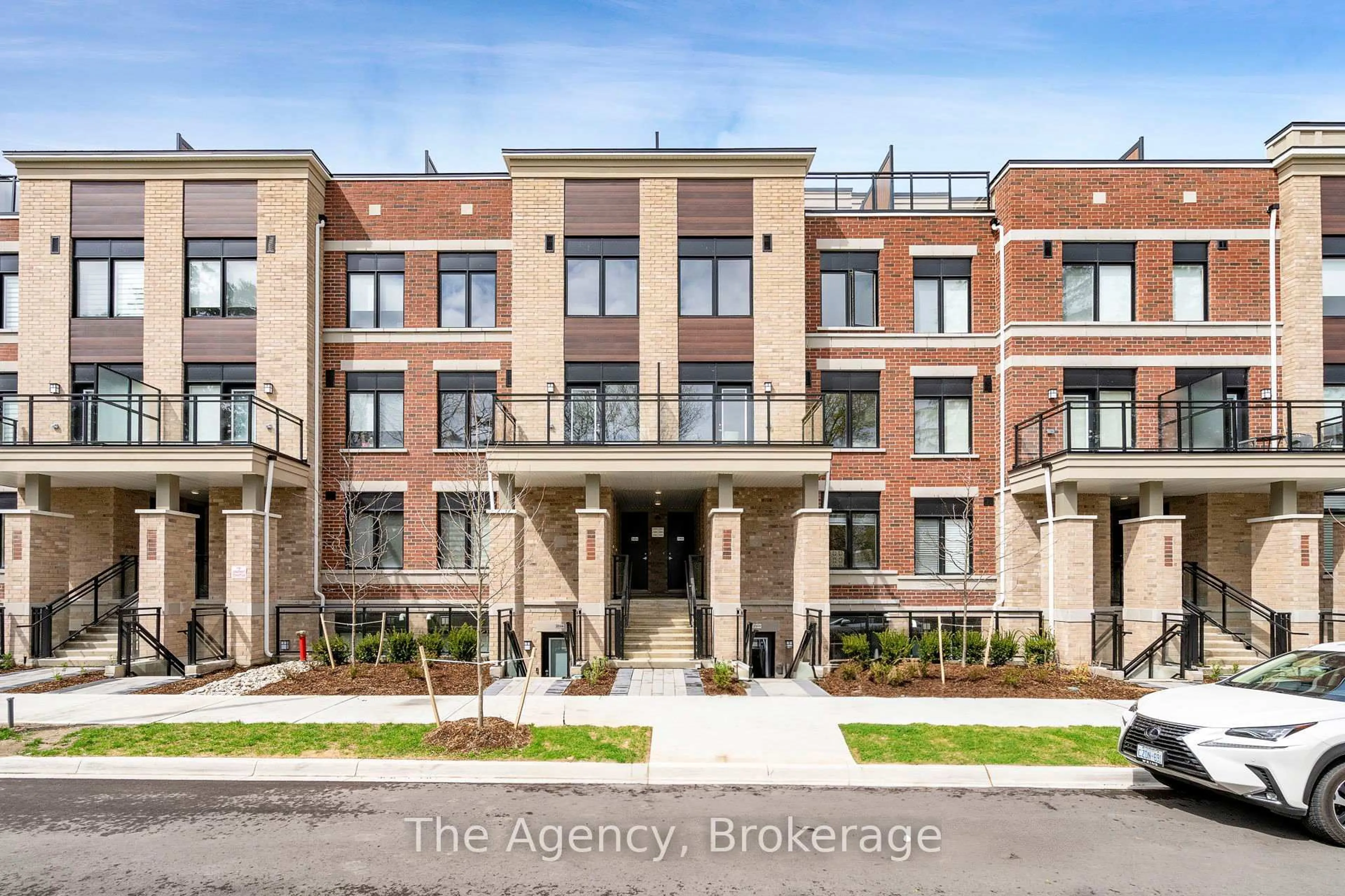Home with brick exterior material, street for 60 Arnold Cres #2404, Richmond Hill Ontario L4C 3R5