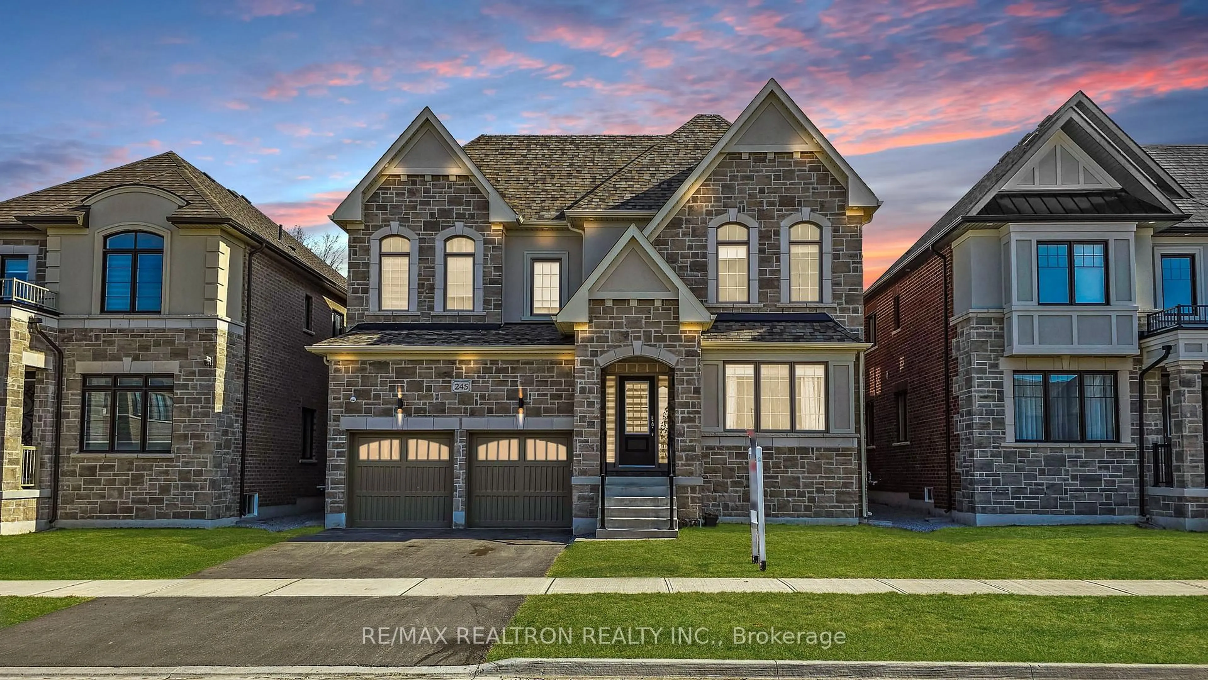 Home with brick exterior material, street for 245 Danny Wheeler Blvd, Georgina Ontario L4P 0J8