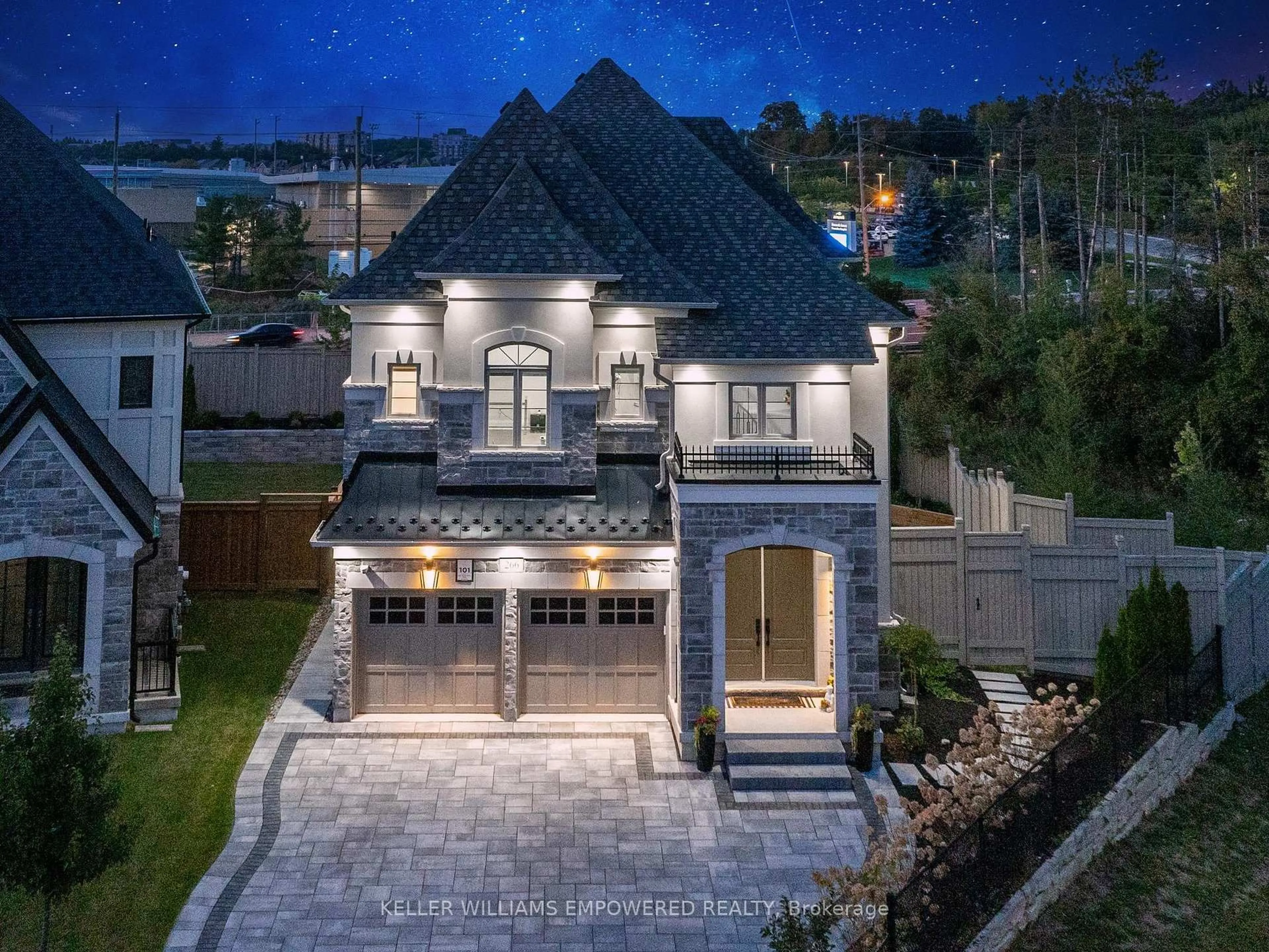 Home with brick exterior material, street for 266 Touch Gold Cres, Aurora Ontario L4G 3X5