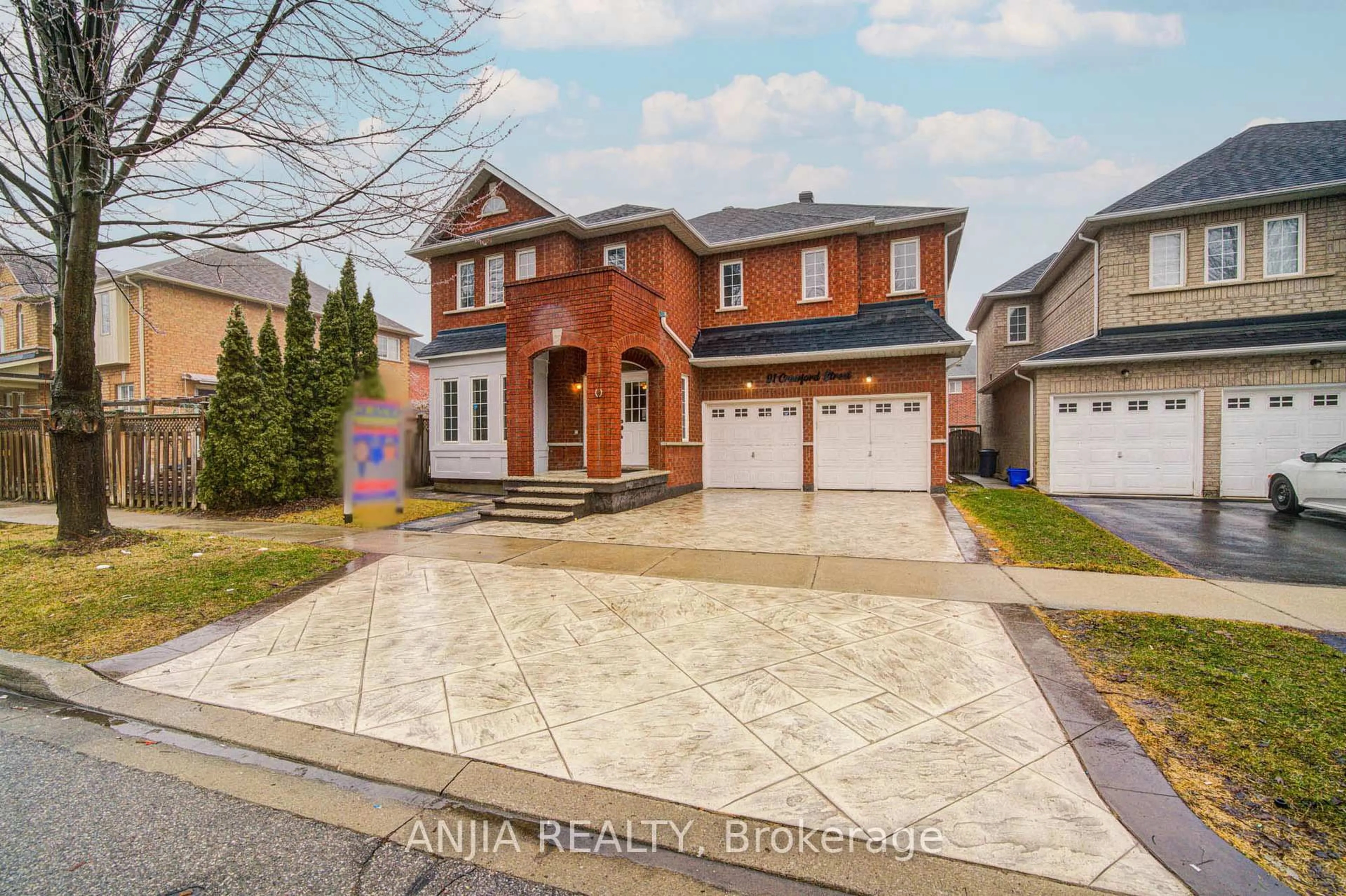 Home with brick exterior material, street for 91 Crawford St, Markham Ontario L6C 2W3