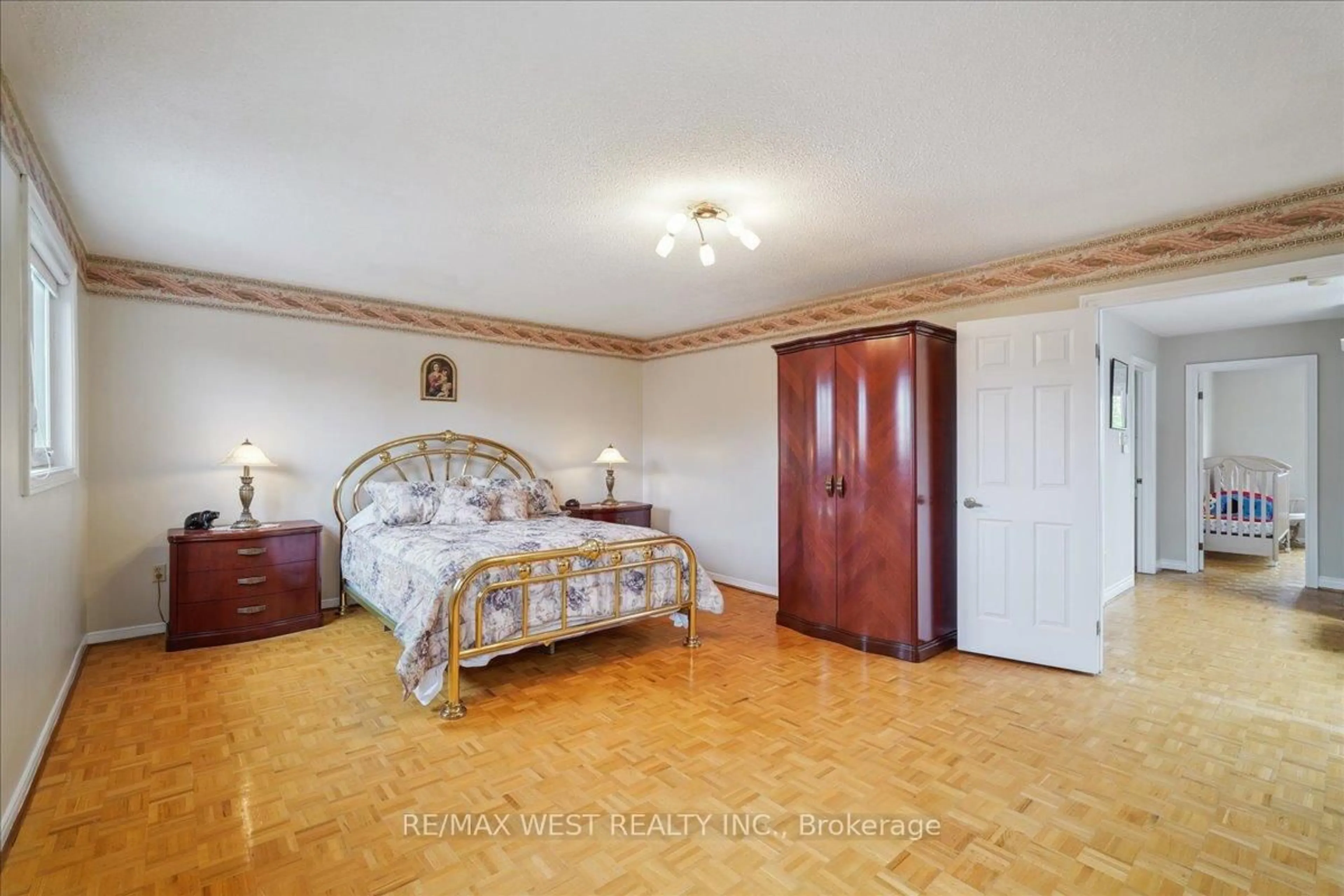 Bedroom with bed, unknown for 57 Judith Ave, Vaughan Ontario L4J 7J2