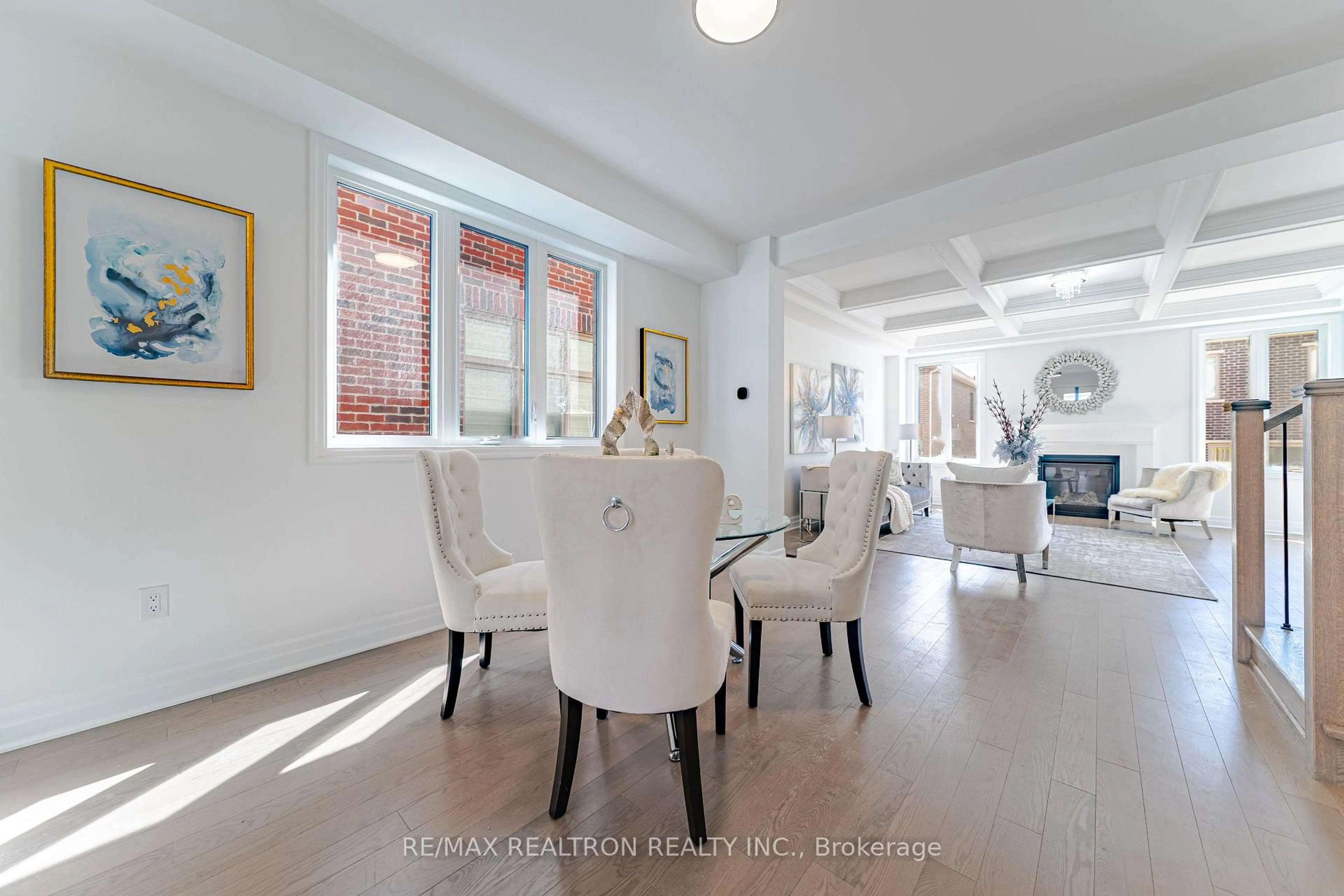 Dining room, ceramic/tile floor for 63 Greenridge Cres, Markham Ontario L6C 3M1