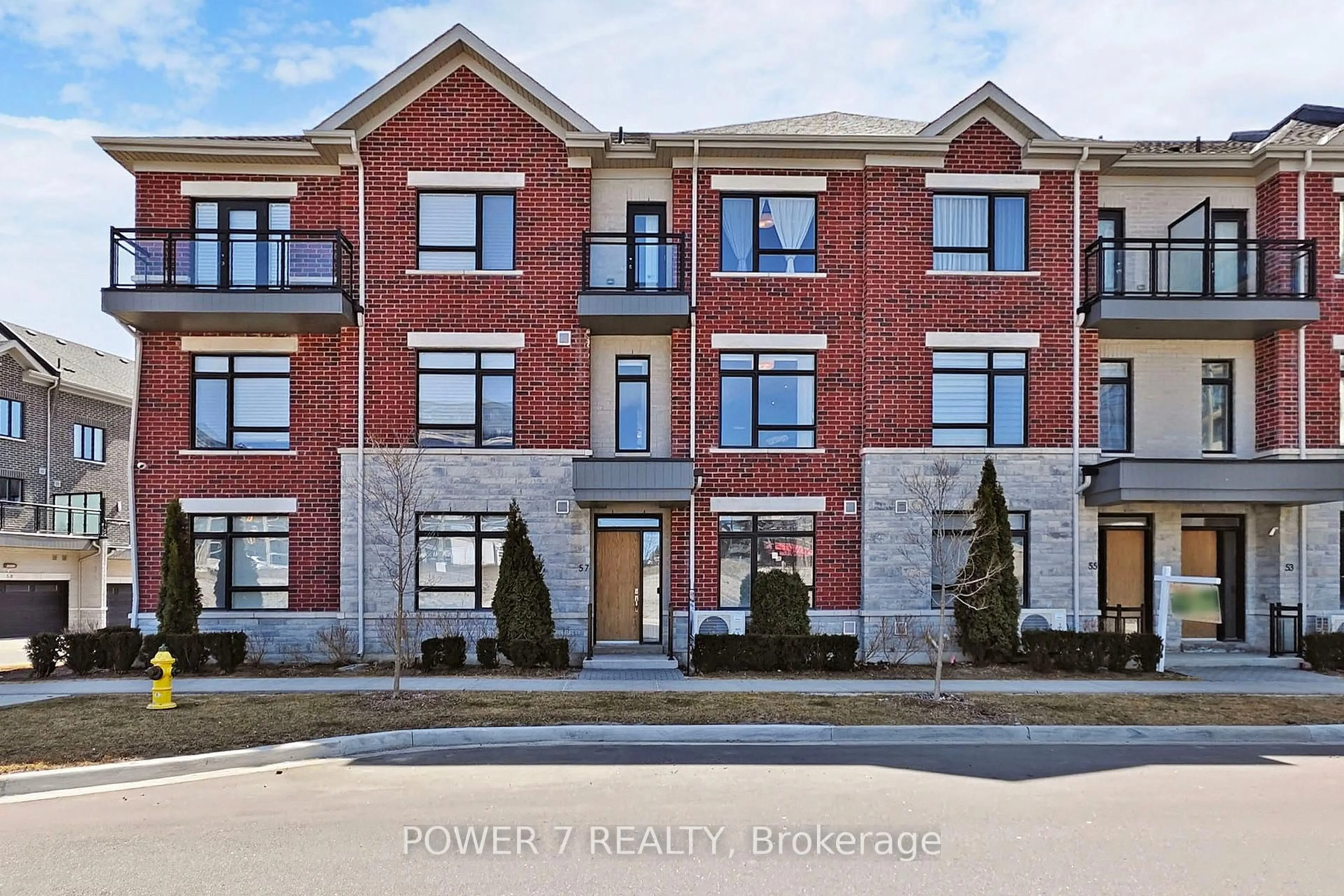 Home with brick exterior material, building for 57 Gandhi Lane, Markham Ontario L3T 0G4