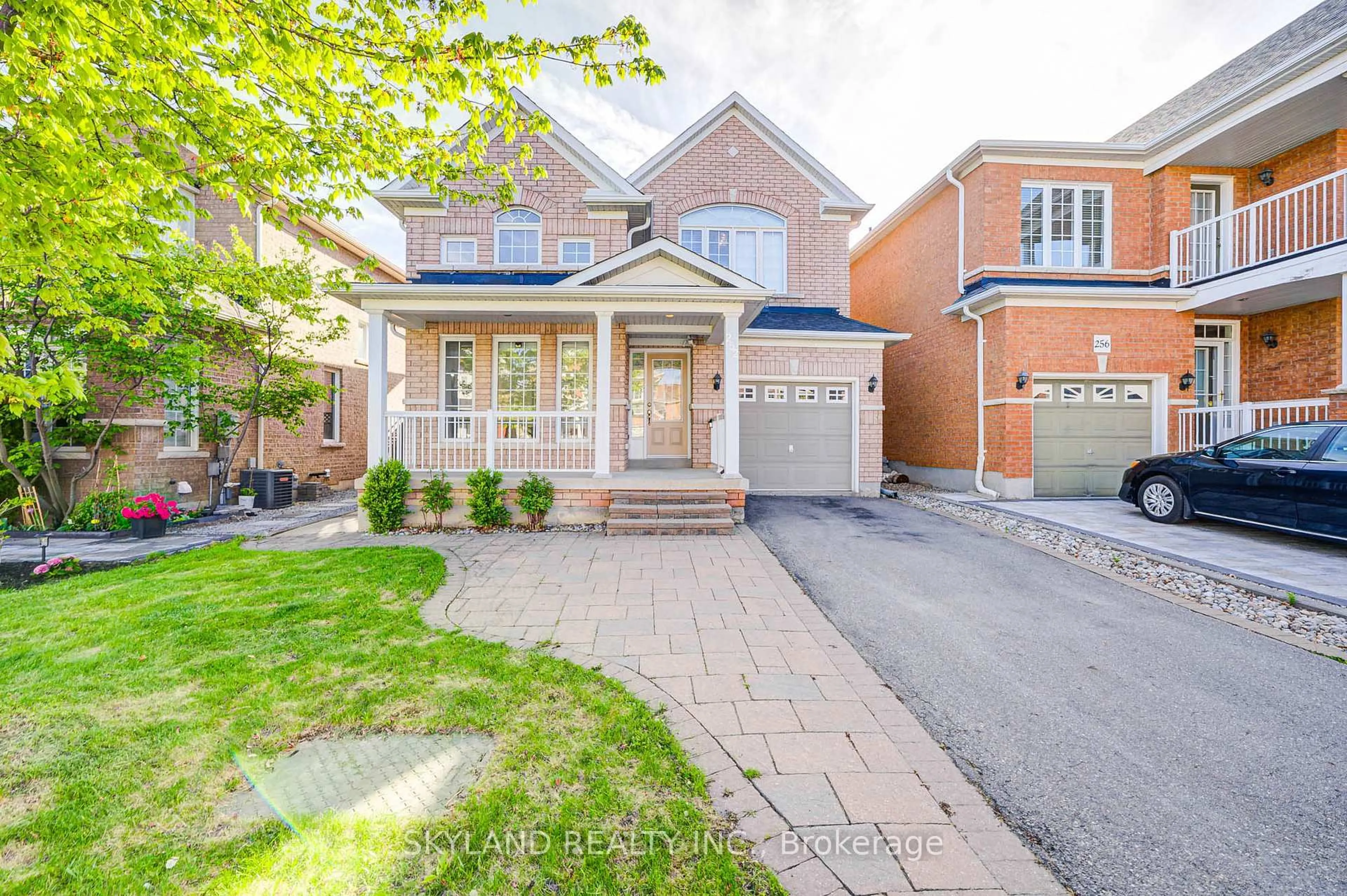 Home with brick exterior material, street for 252 Kentland St, Markham Ontario L6E 2E4