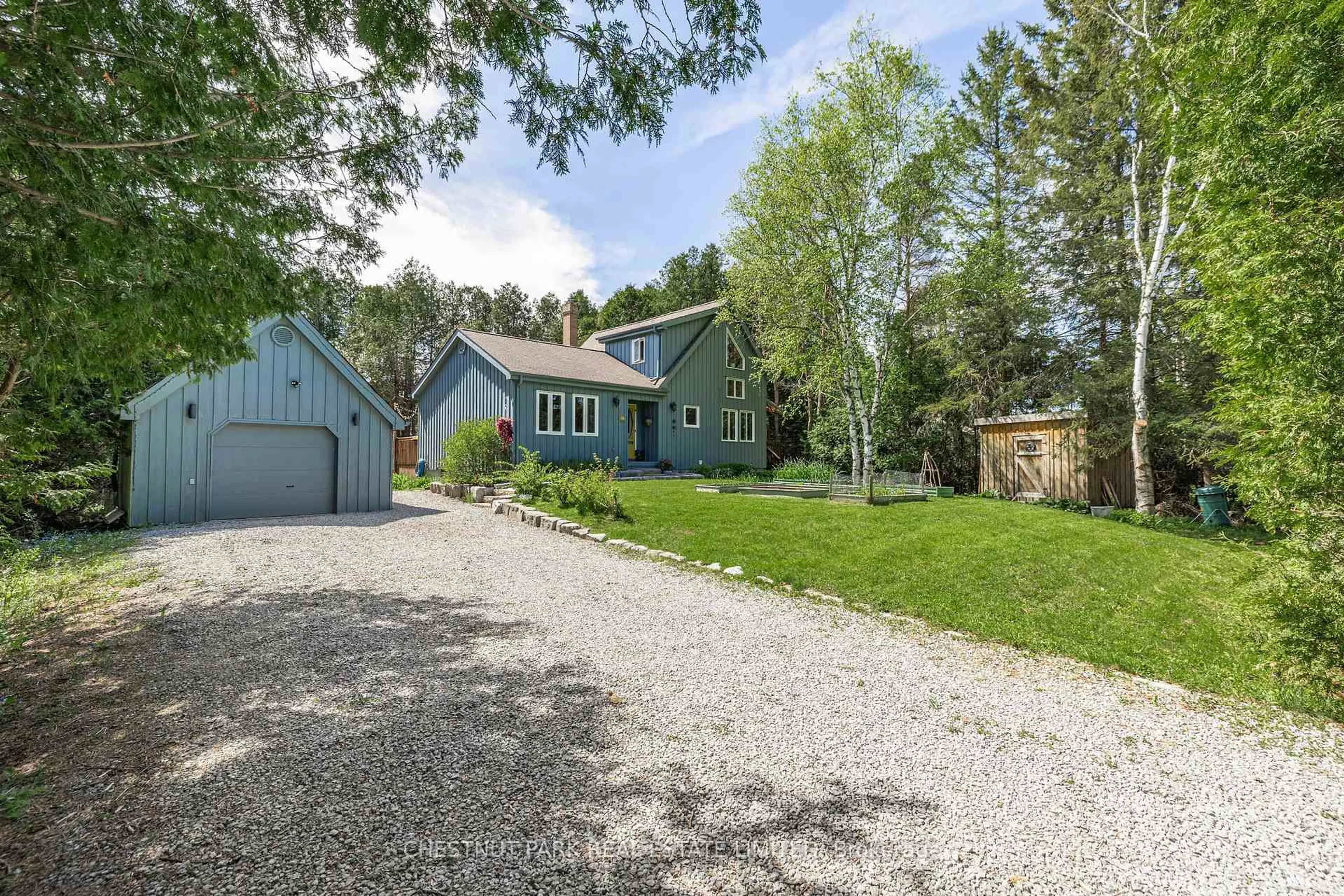 A pic from outside/outdoor area/front of a property/back of a property/a pic from drone, street for 18 Minonen Rd, Georgina Ontario L0C 1L0