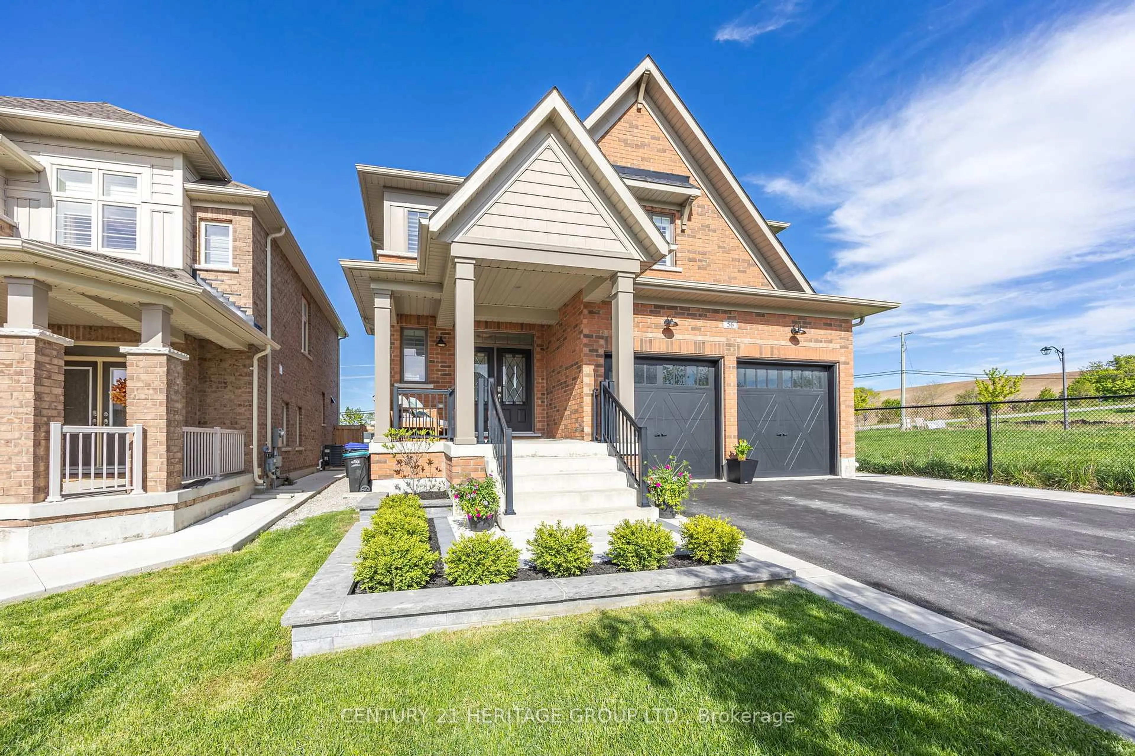 Home with brick exterior material, street for 56 Gould Cres, New Tecumseth Ontario L0G 1A0