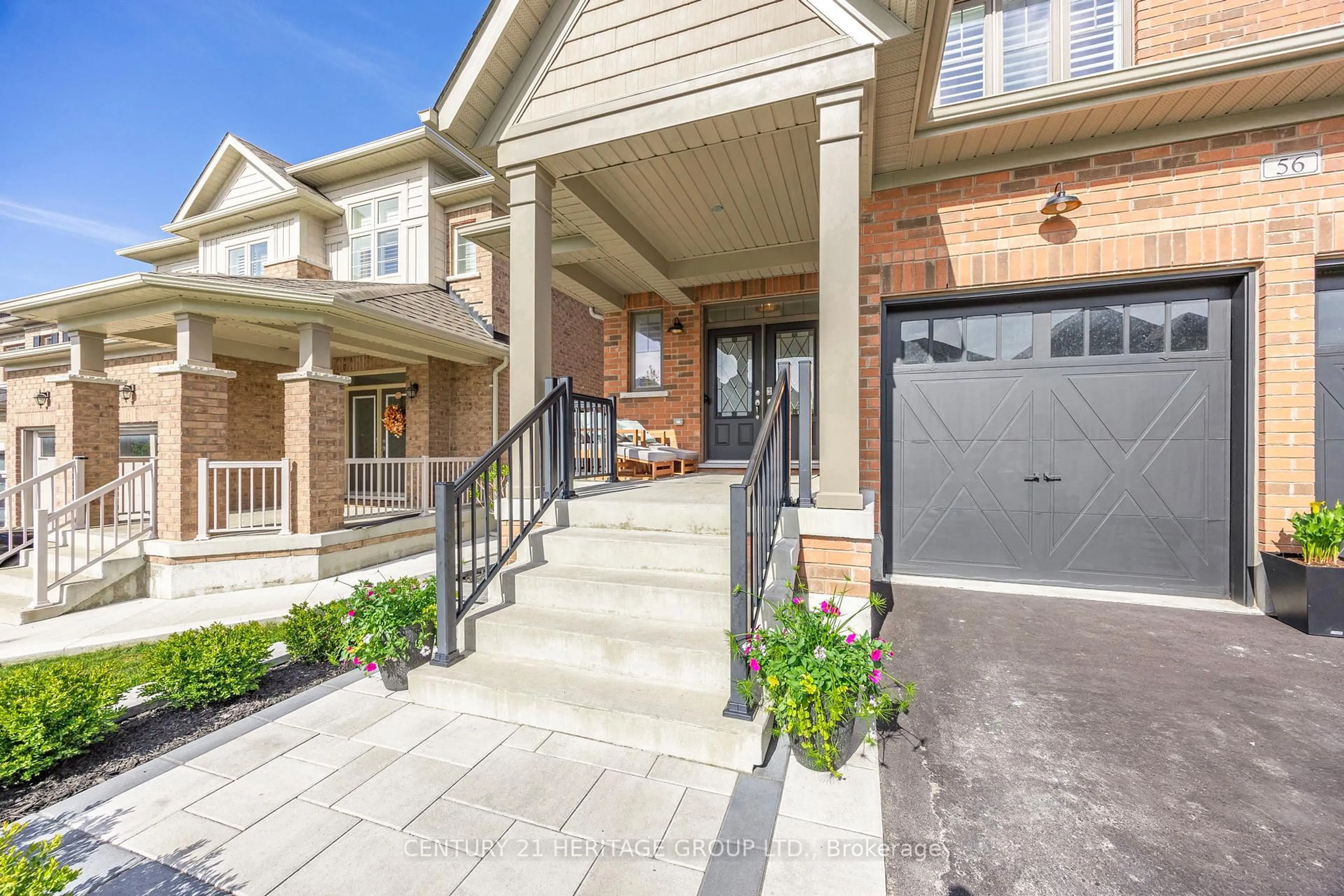 Home with brick exterior material, street for 56 Gould Cres, New Tecumseth Ontario L0G 1A0