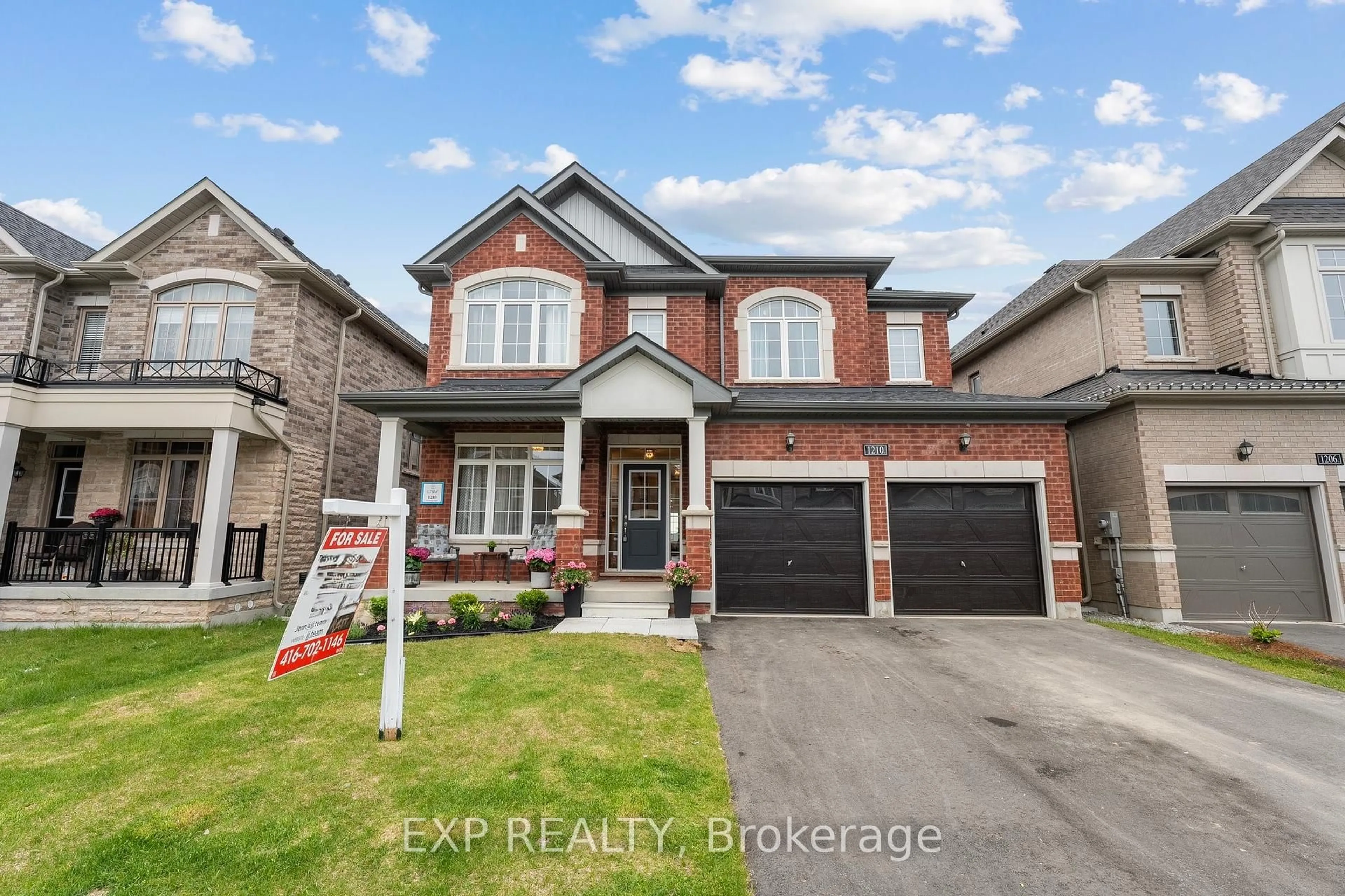 Home with brick exterior material, street for 1210 Wickham Rd, Innisfil Ontario L9S 0P9