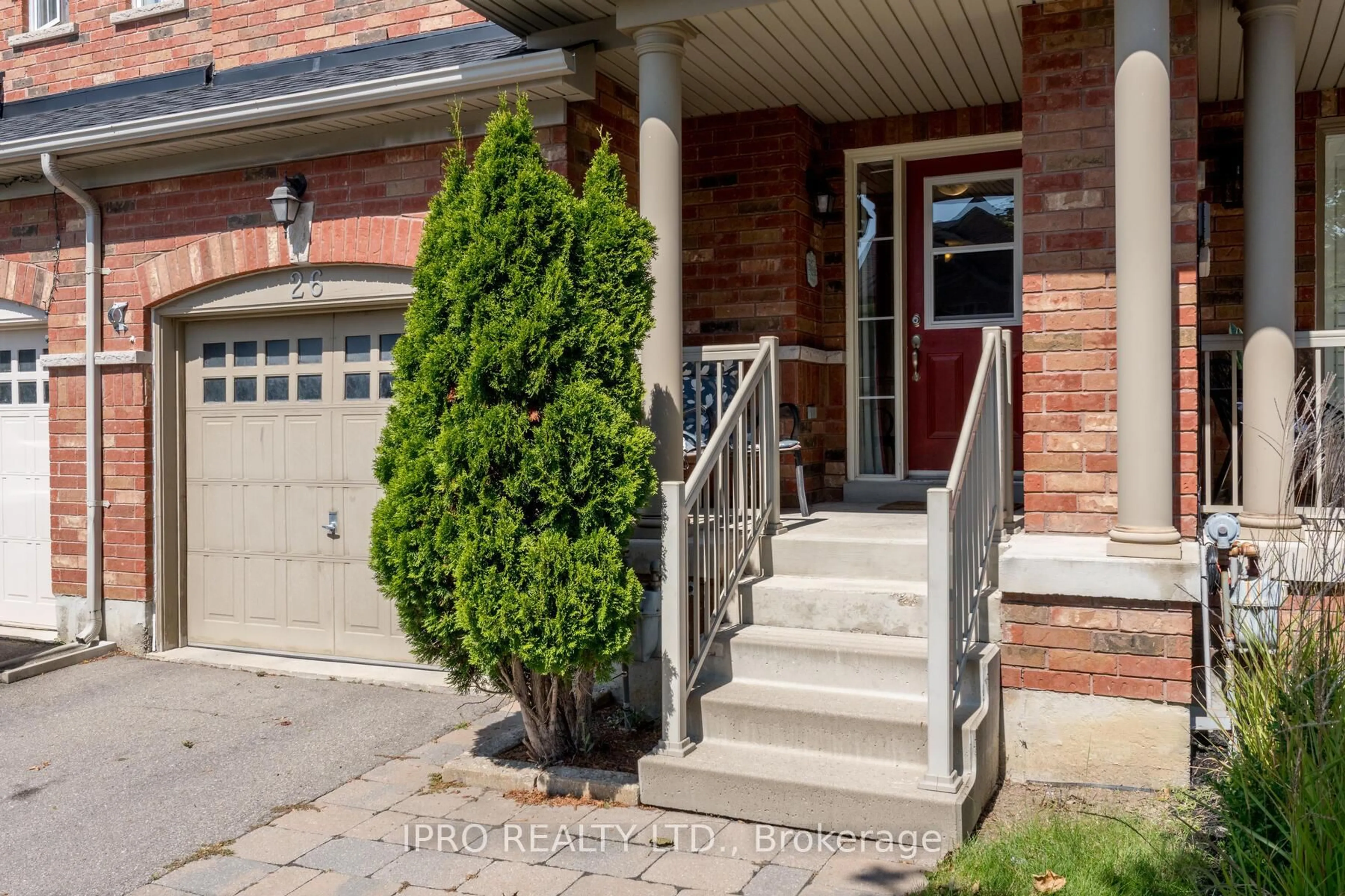 Home with brick exterior material, street for 26 Neuchatel Ave, Vaughan Ontario L4H 2Y2