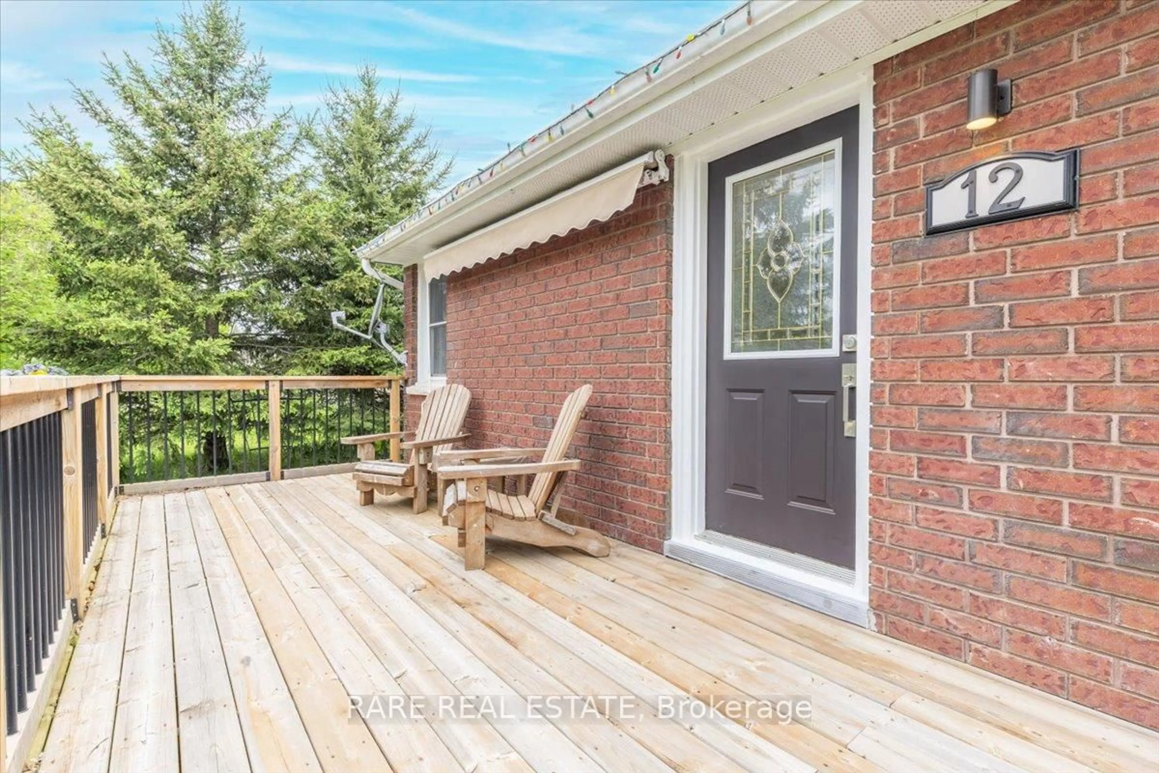 Home with brick exterior material, street for 12 Evan Ave, Adjala-Tosorontio Ontario L0M 1K0