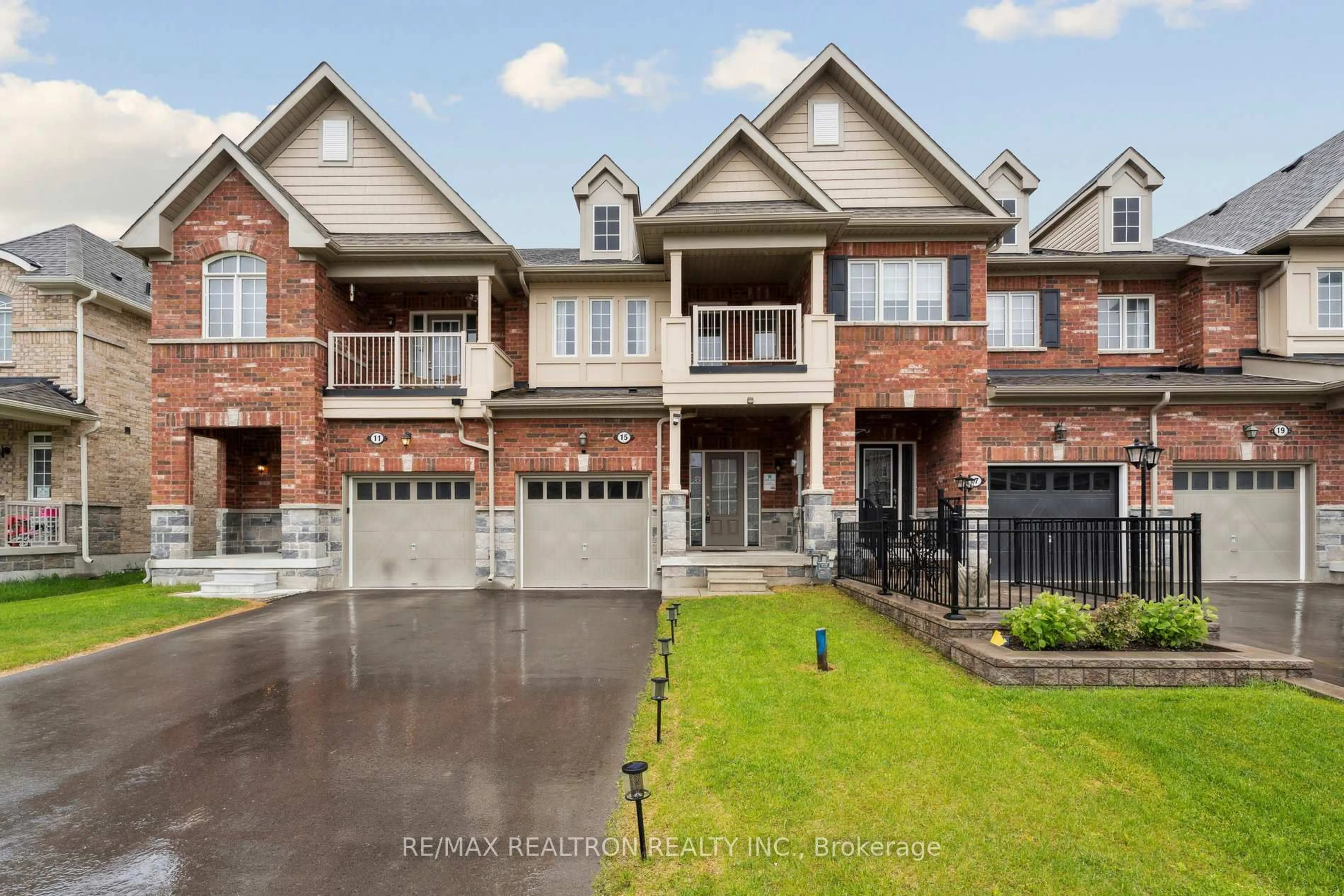 Home with brick exterior material, street for 15 Cliff Thompson Crt, Georgina Ontario L0E 1R0