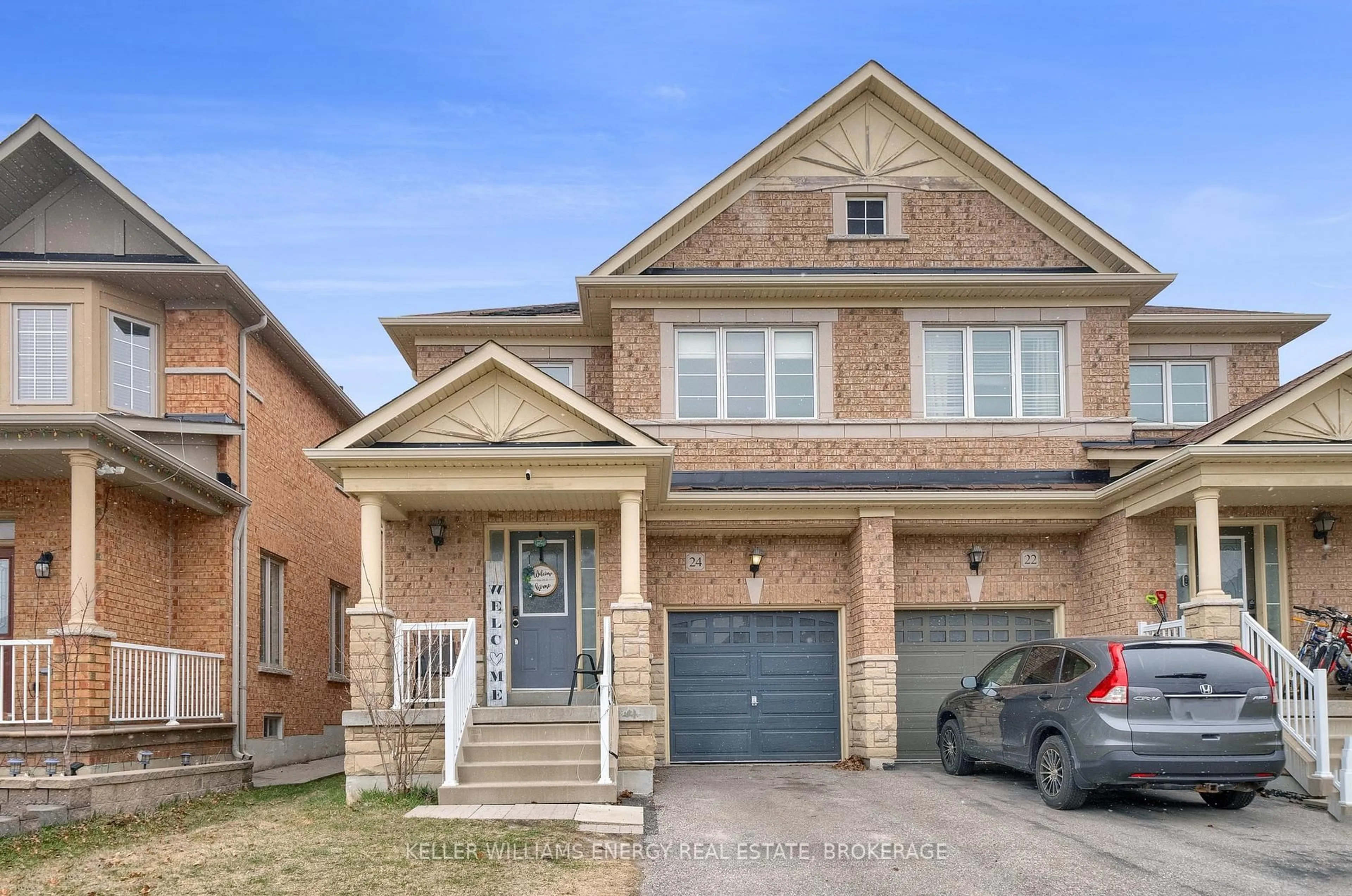 Home with brick exterior material, street for 24 Ken Wagg Cres, Whitchurch-Stouffville Ontario L4A 0J8