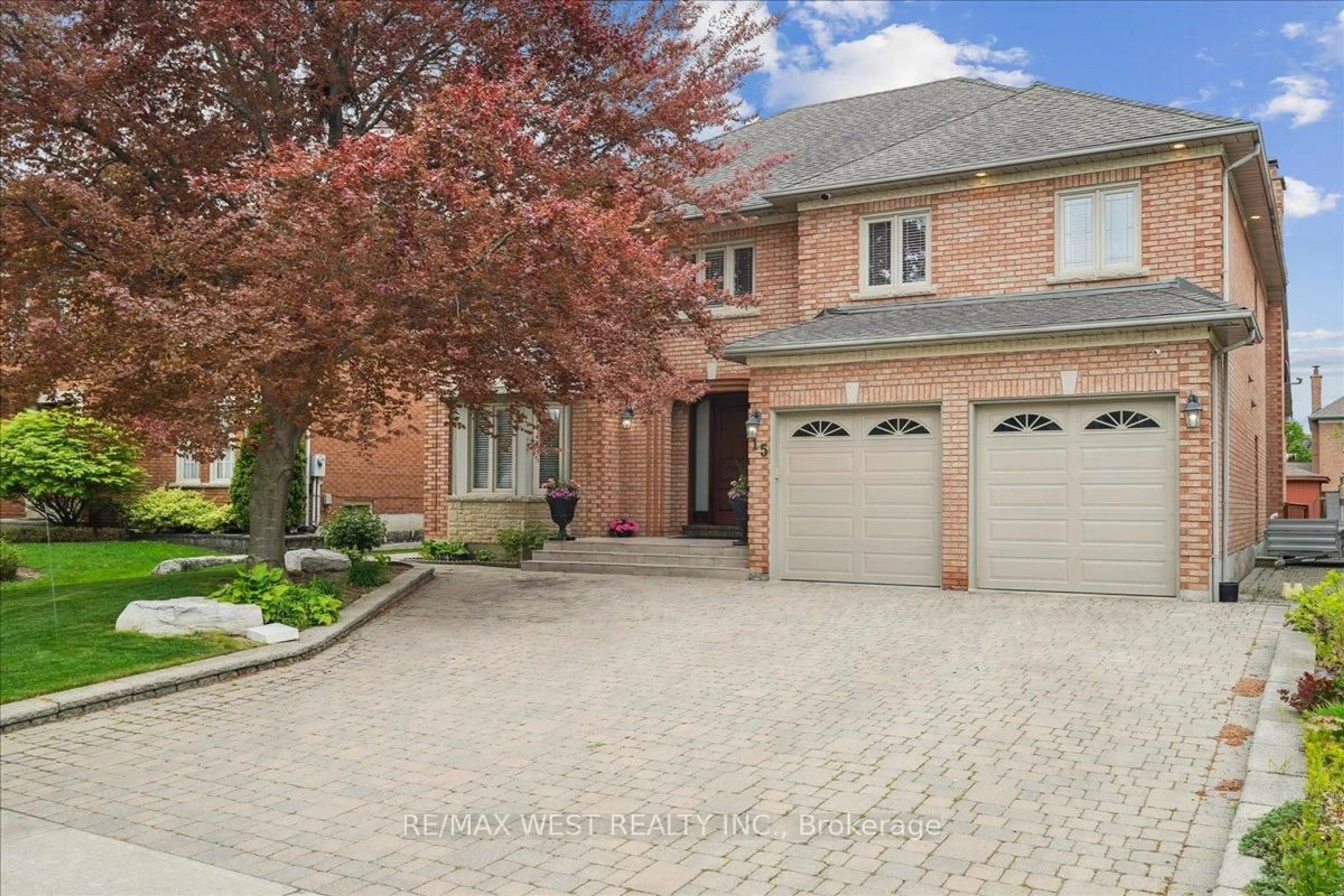 Home with brick exterior material, street for 15 Brownlee Ave, Vaughan Ontario L4L 8H4