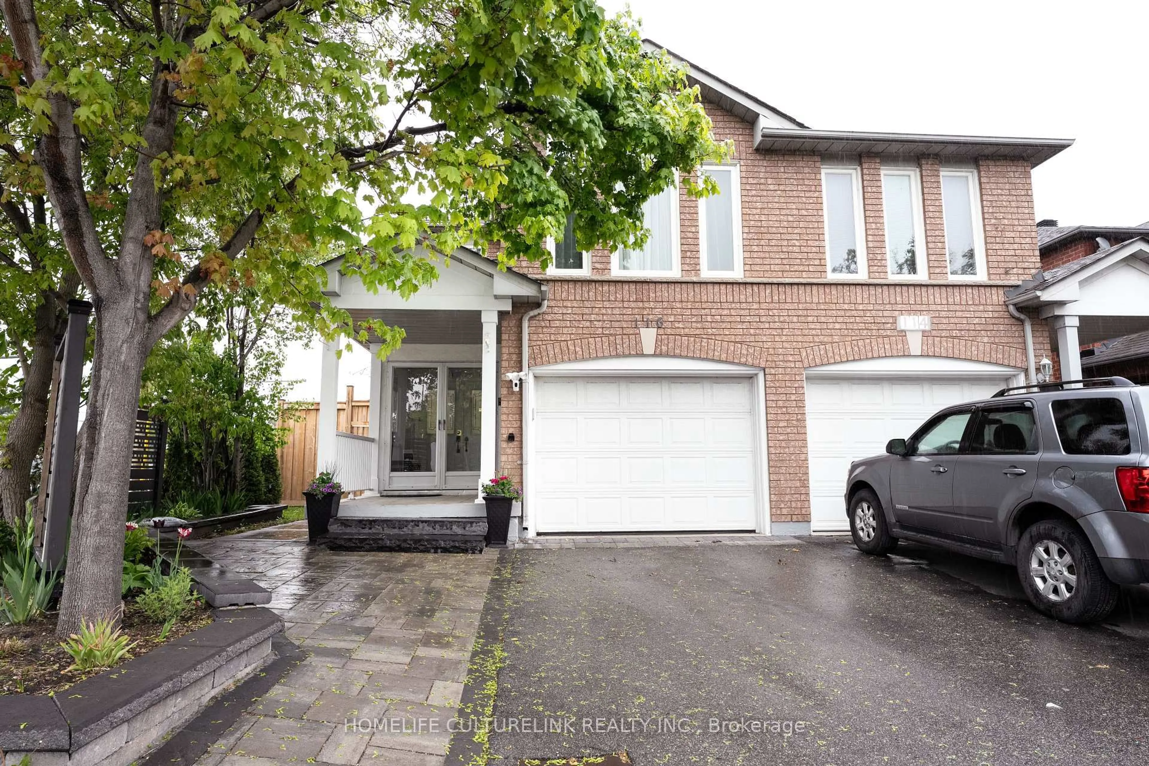 Home with brick exterior material, street for 116 Sherwood Park Dr, Vaughan Ontario L4K 4X6