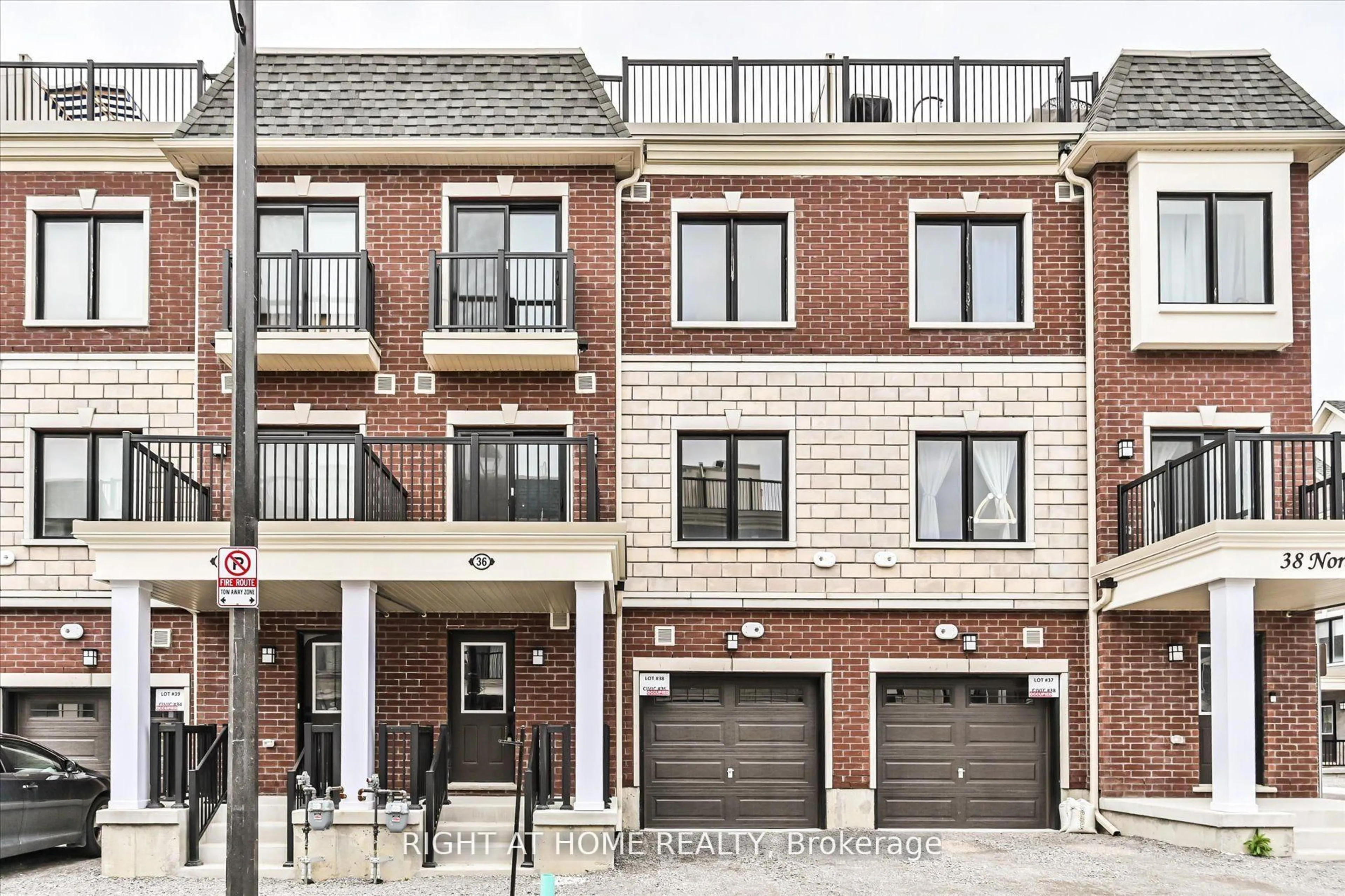 Home with brick exterior material, street for 36 Nordic Lane, Whitchurch-Stouffville Ontario L4A 4W8