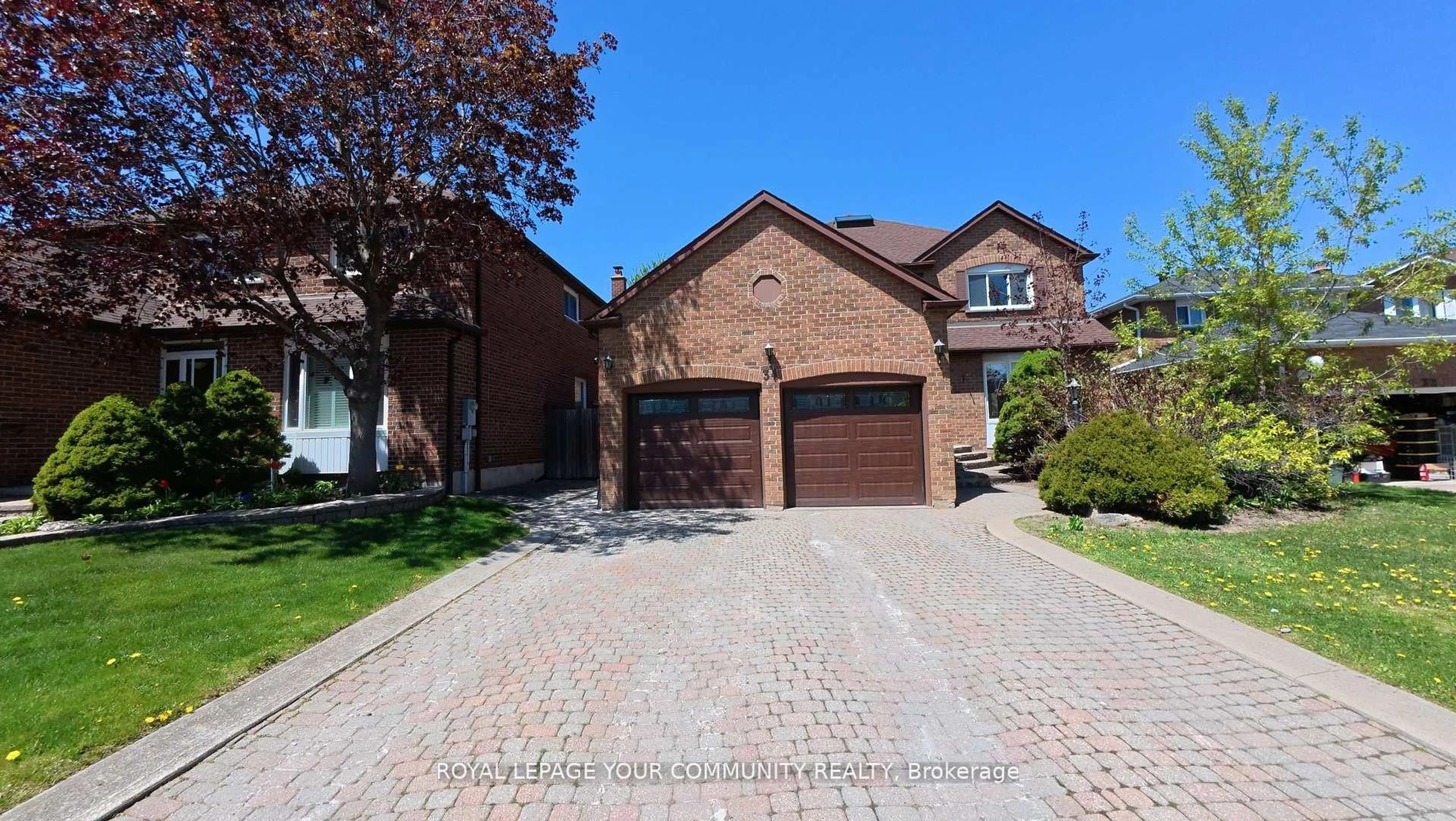 Home with brick exterior material, street for 34 Beasley Dr, Richmond Hill Ontario L4C 7Z5