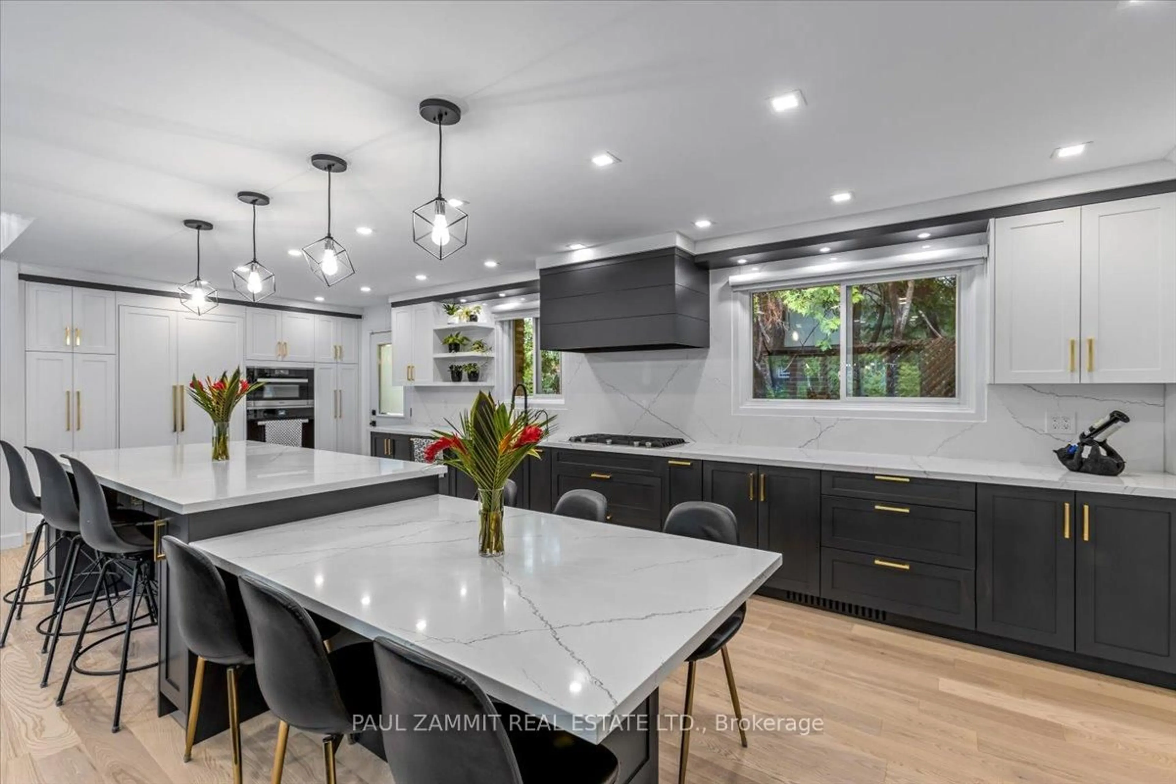 Contemporary kitchen, ceramic/tile floor for 131 Simonston Blvd, Markham Ontario L3T 4M1