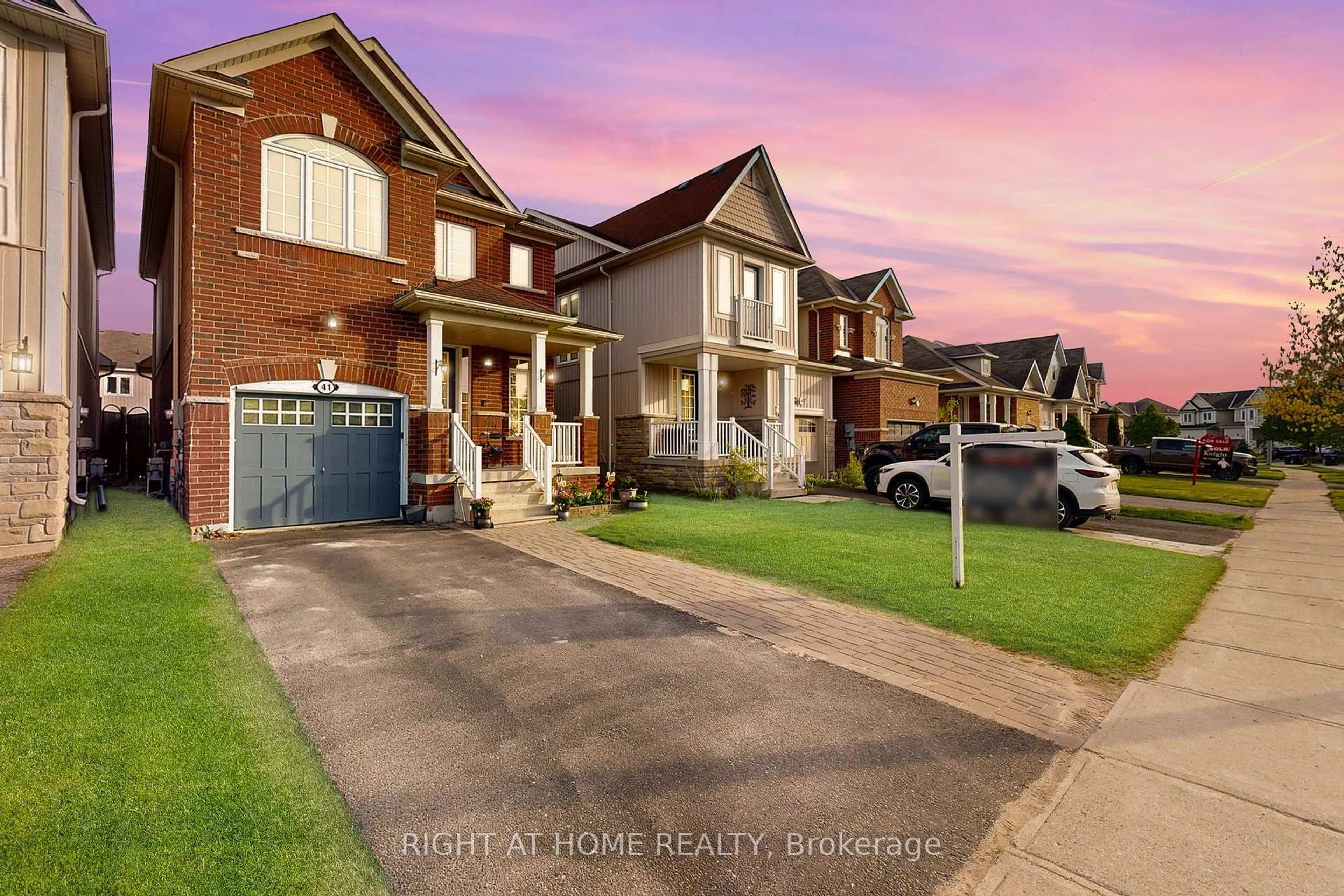 Home with brick exterior material, street for 41 Legion Way, Essa Ontario L0M 1B5