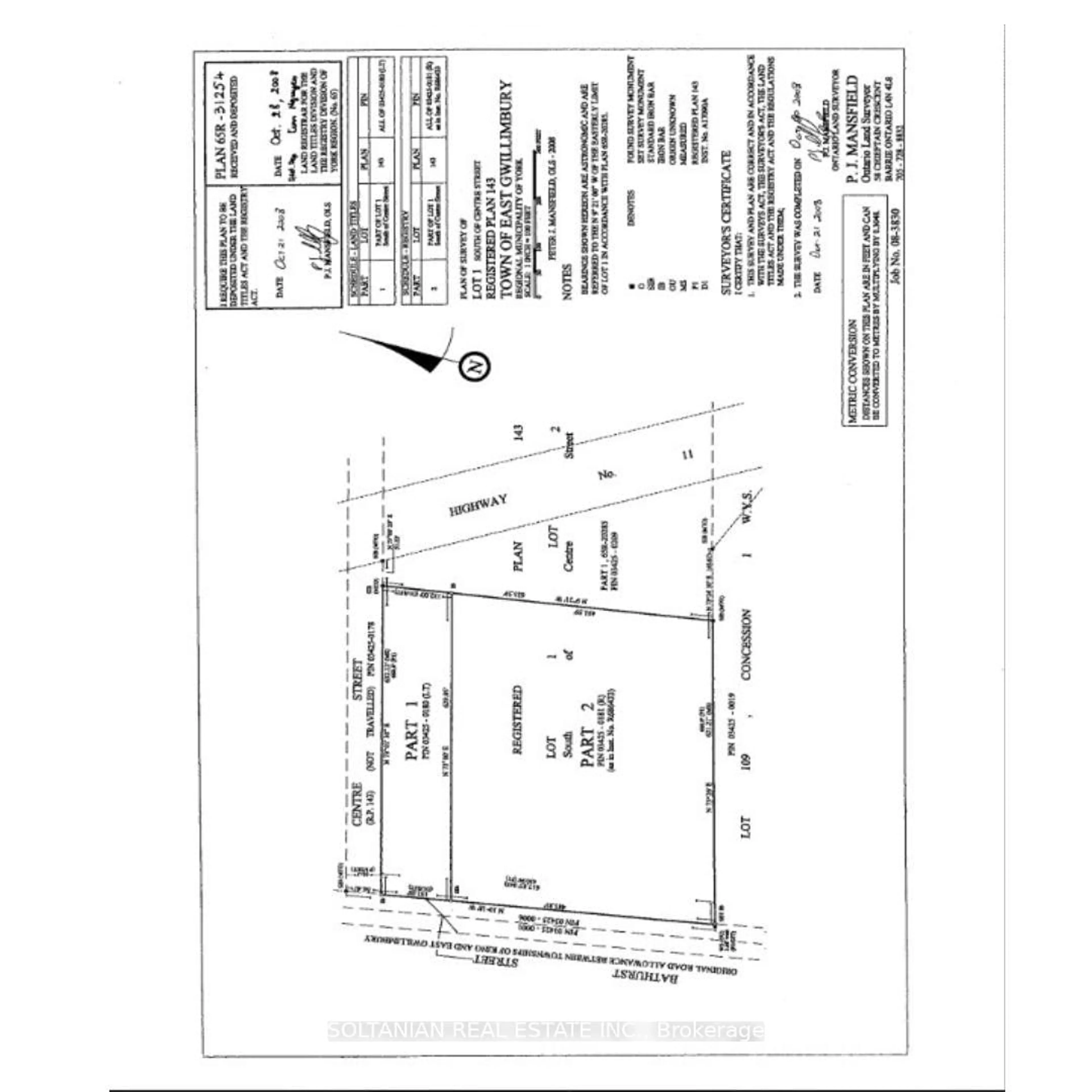 Floor plan for 19635 BATHURST St, East Gwillimbury Ontario L9N 0K5